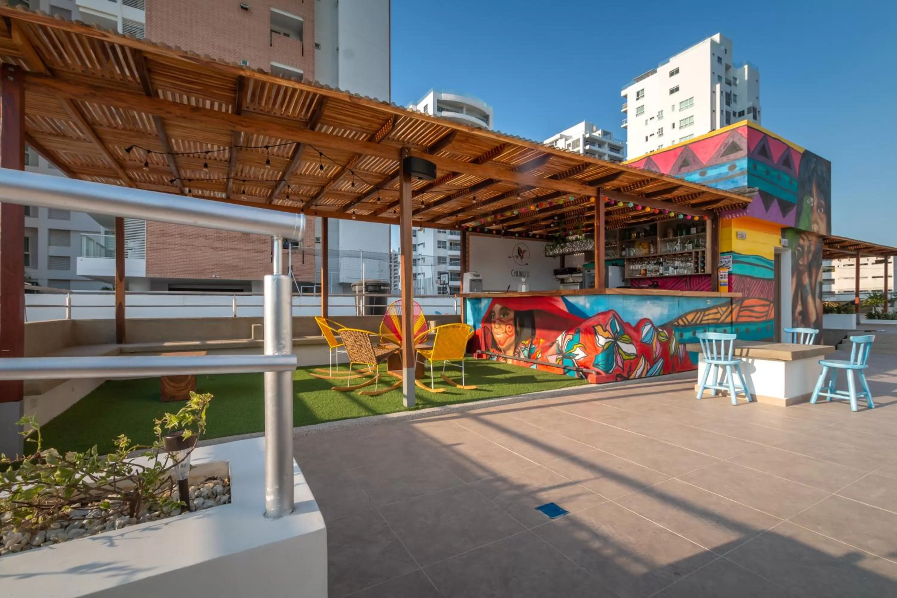 Property building in Hotel Boutique Casa chunuu Santa Marta