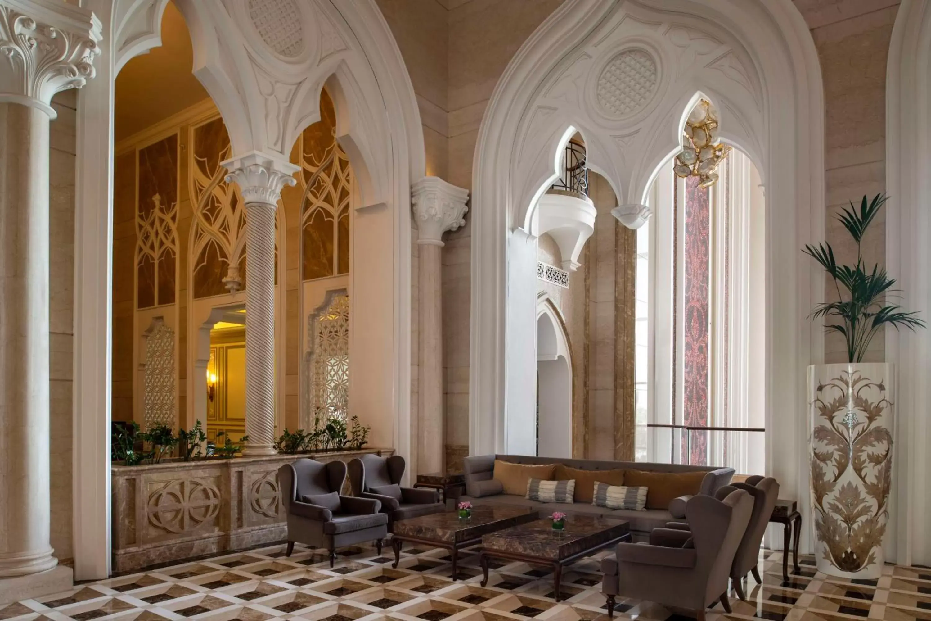 Lobby or reception in Marsa Malaz Kempinski, The Pearl