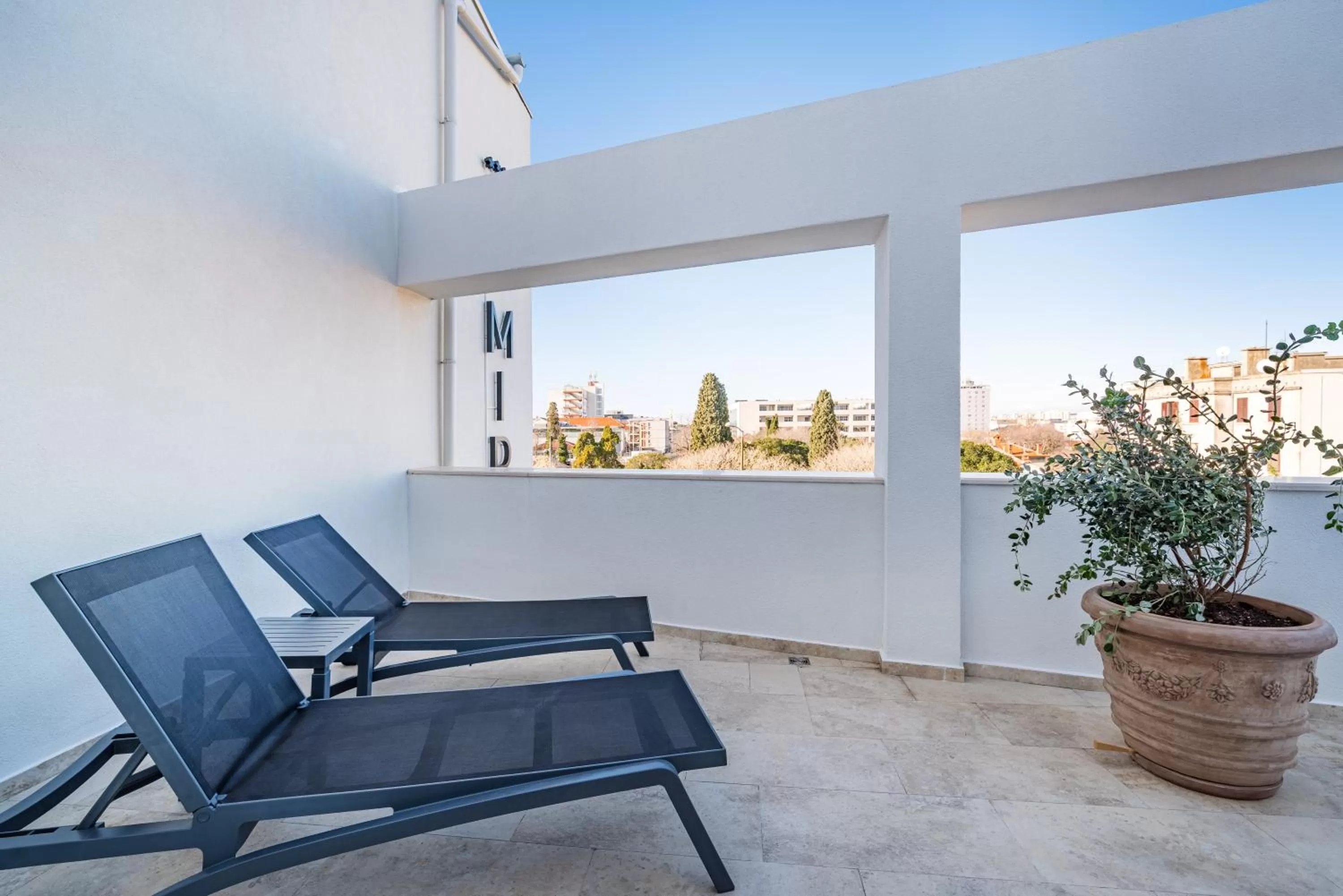 Balcony/Terrace in Miramare Hotel