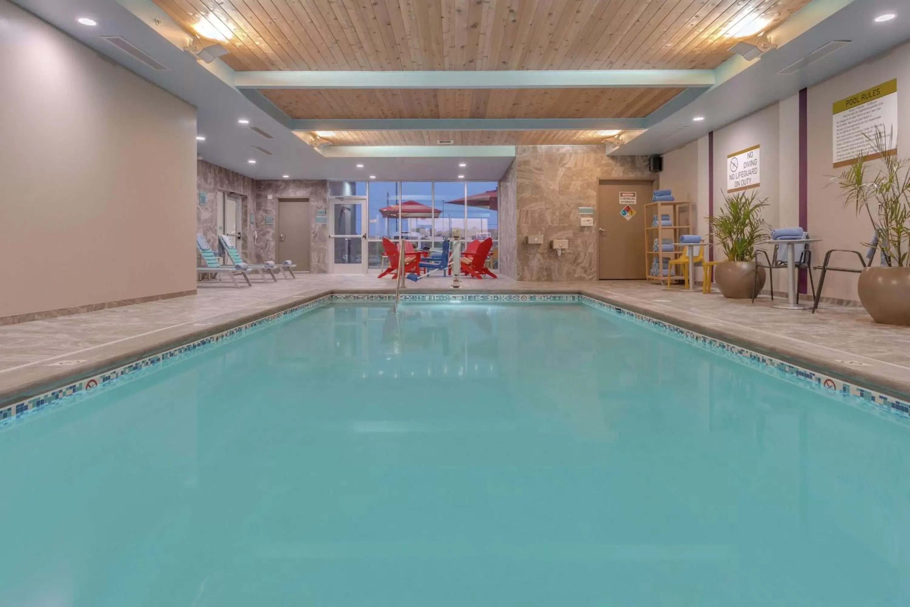Pool view, Swimming Pool in Home 2 Suites By Hilton Indianapolis Northwest