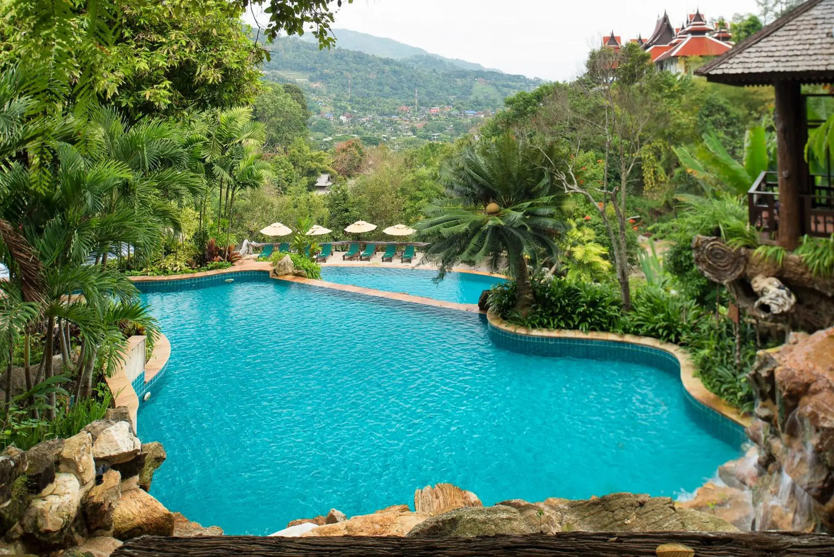Swimming pool, Pool View in Panviman Chiang Mai Spa Resort