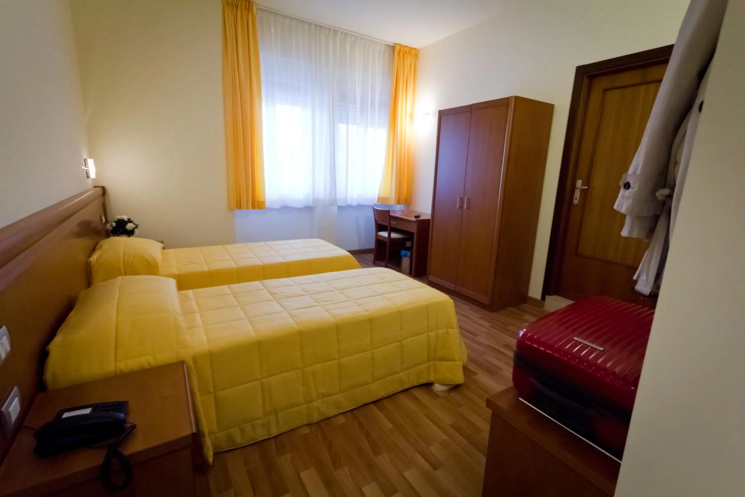 Bed in Hotel Donnini