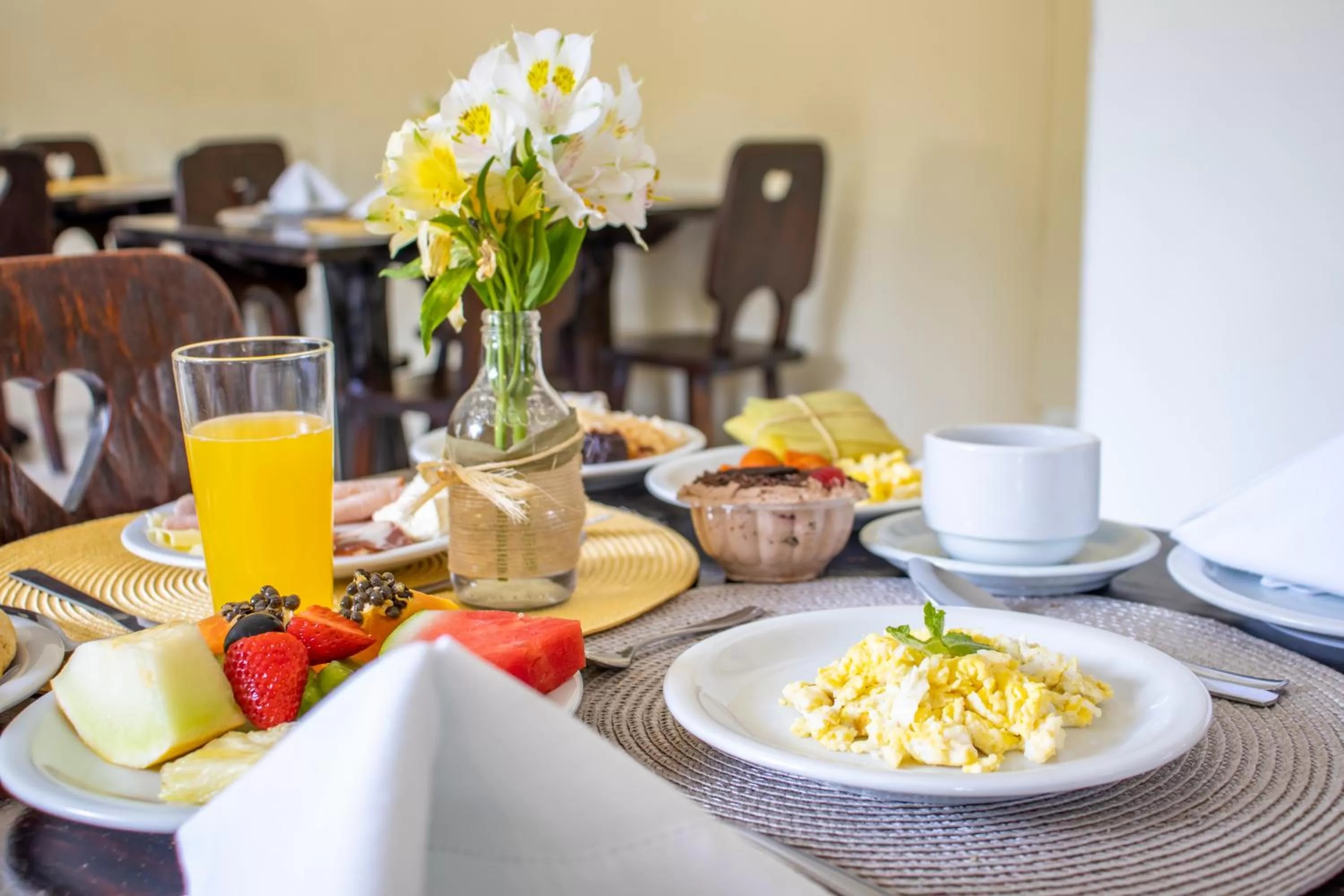 Breakfast in Green Village Hotel