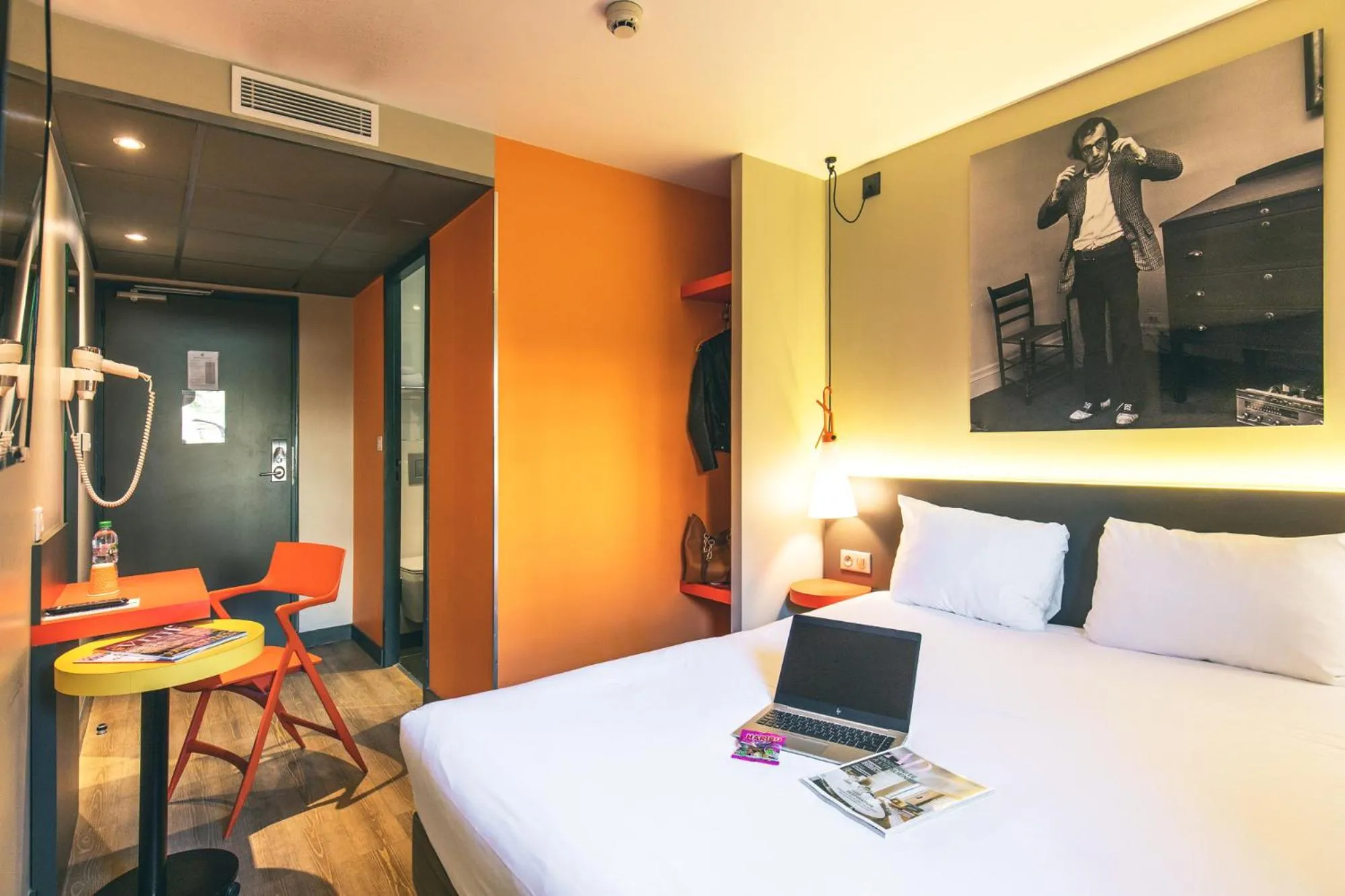 Bed in ibis Styles Lyon Centre Confluence