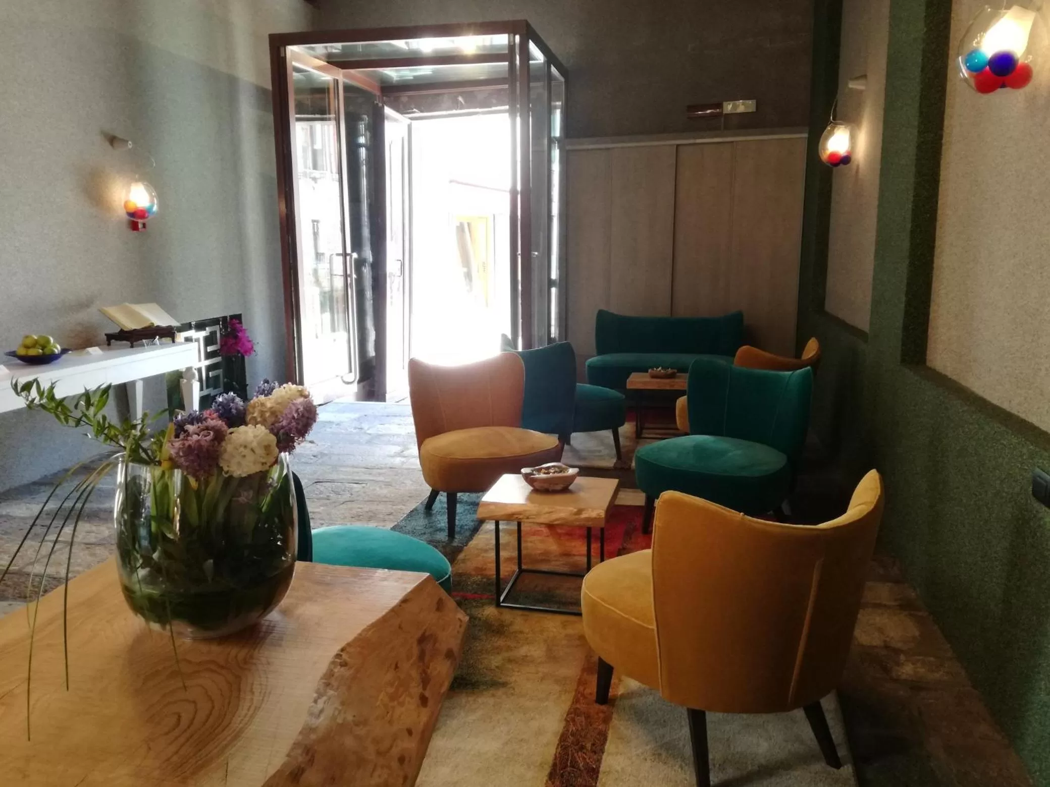 Lobby or reception in Locanda La Corte