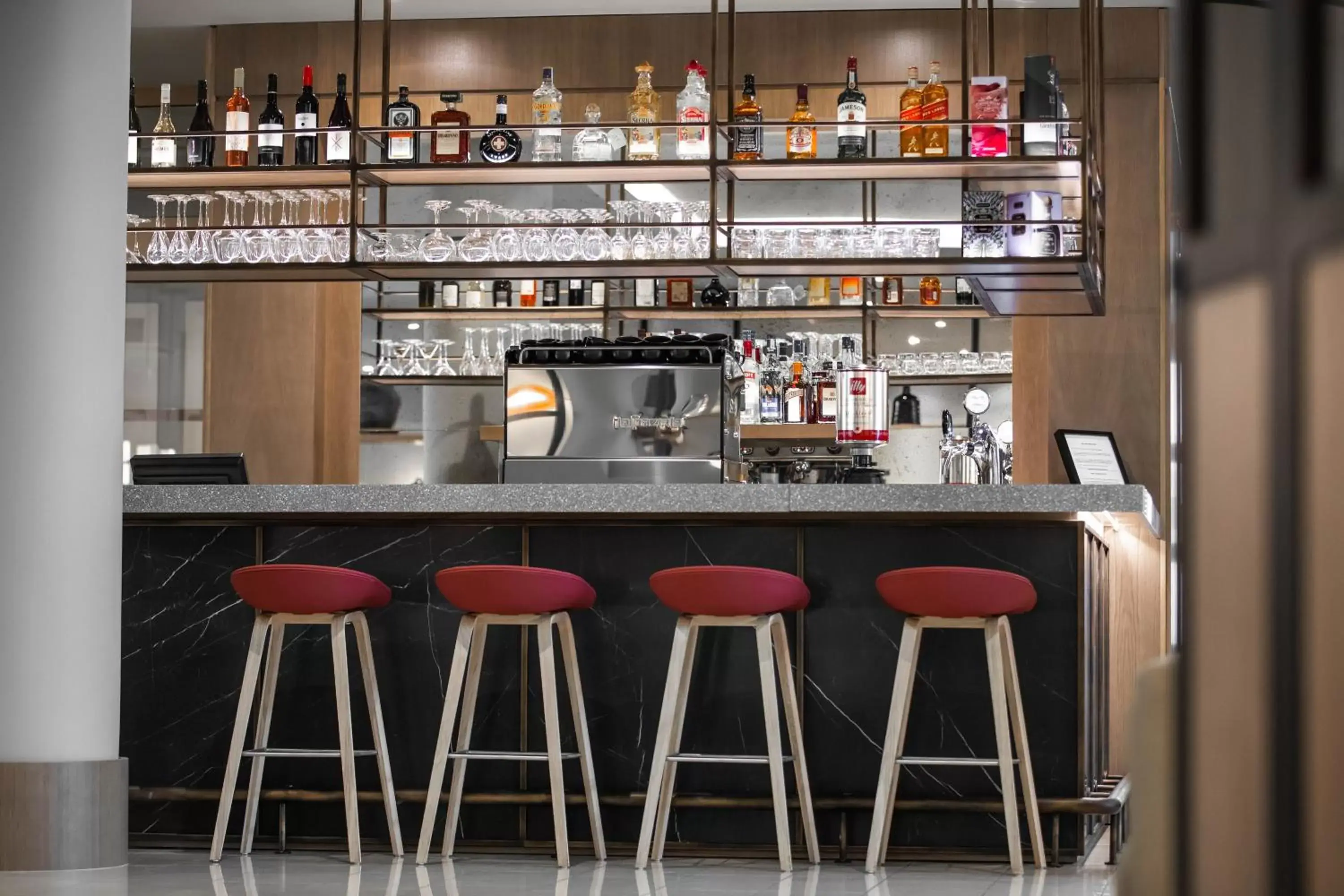 Lounge or bar in Adina Apartment Hotel Budapest Lounge or bar in Adina Apartment Hotel Budapest