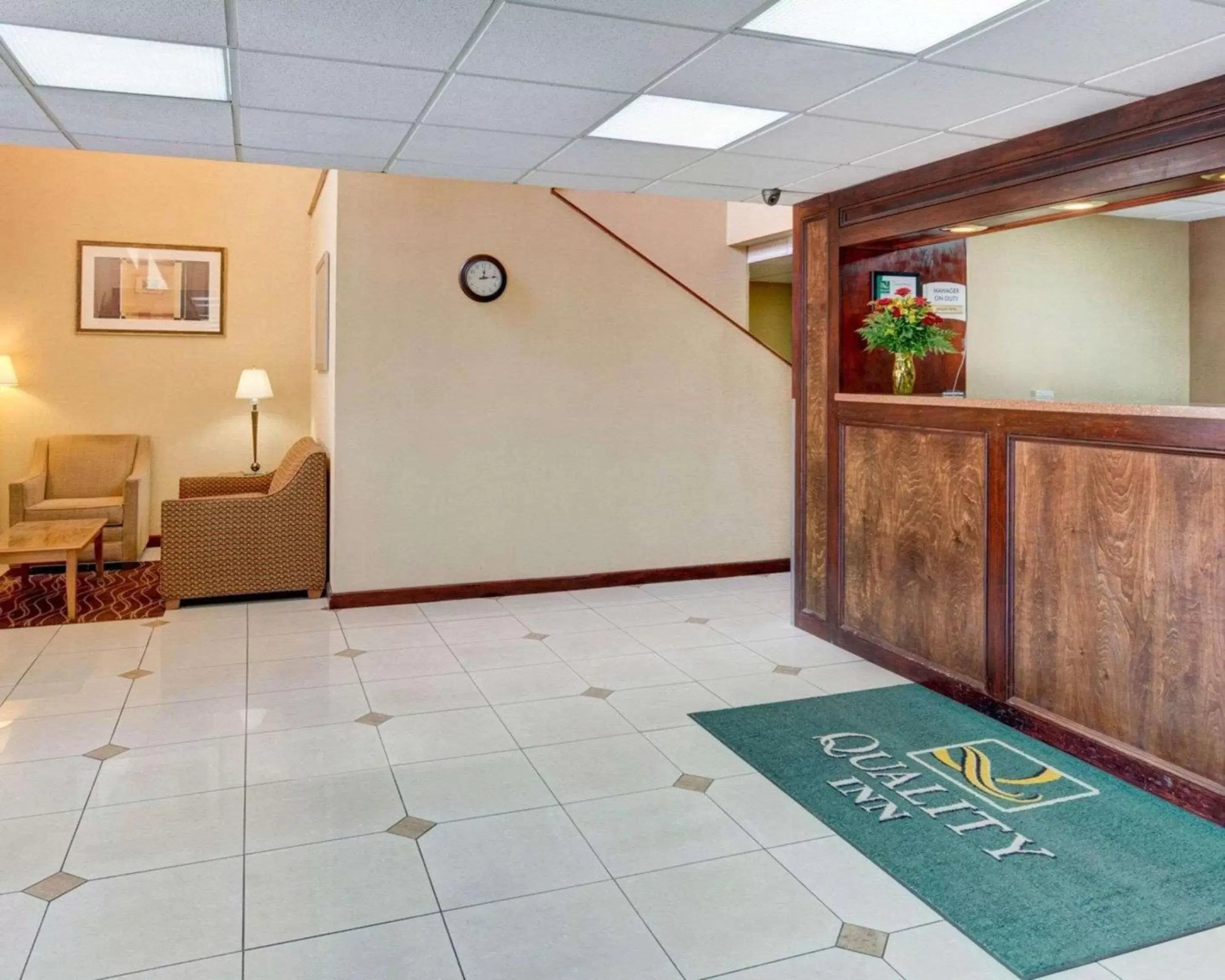 Lobby or reception, Lobby/Reception in Quality Inn Near Ft. Meade