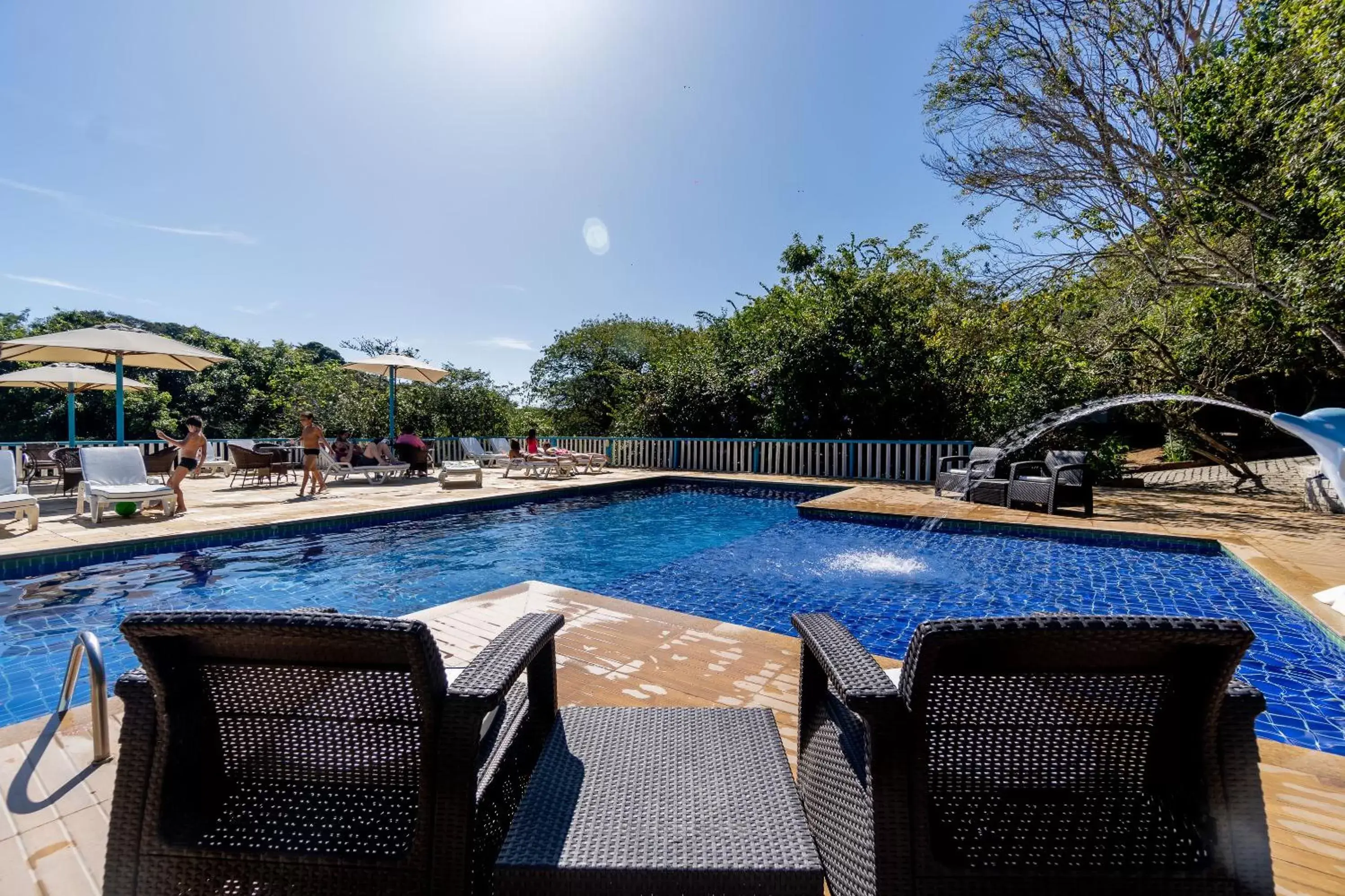 Swimming Pool in Hotel Miratlantico Búzios