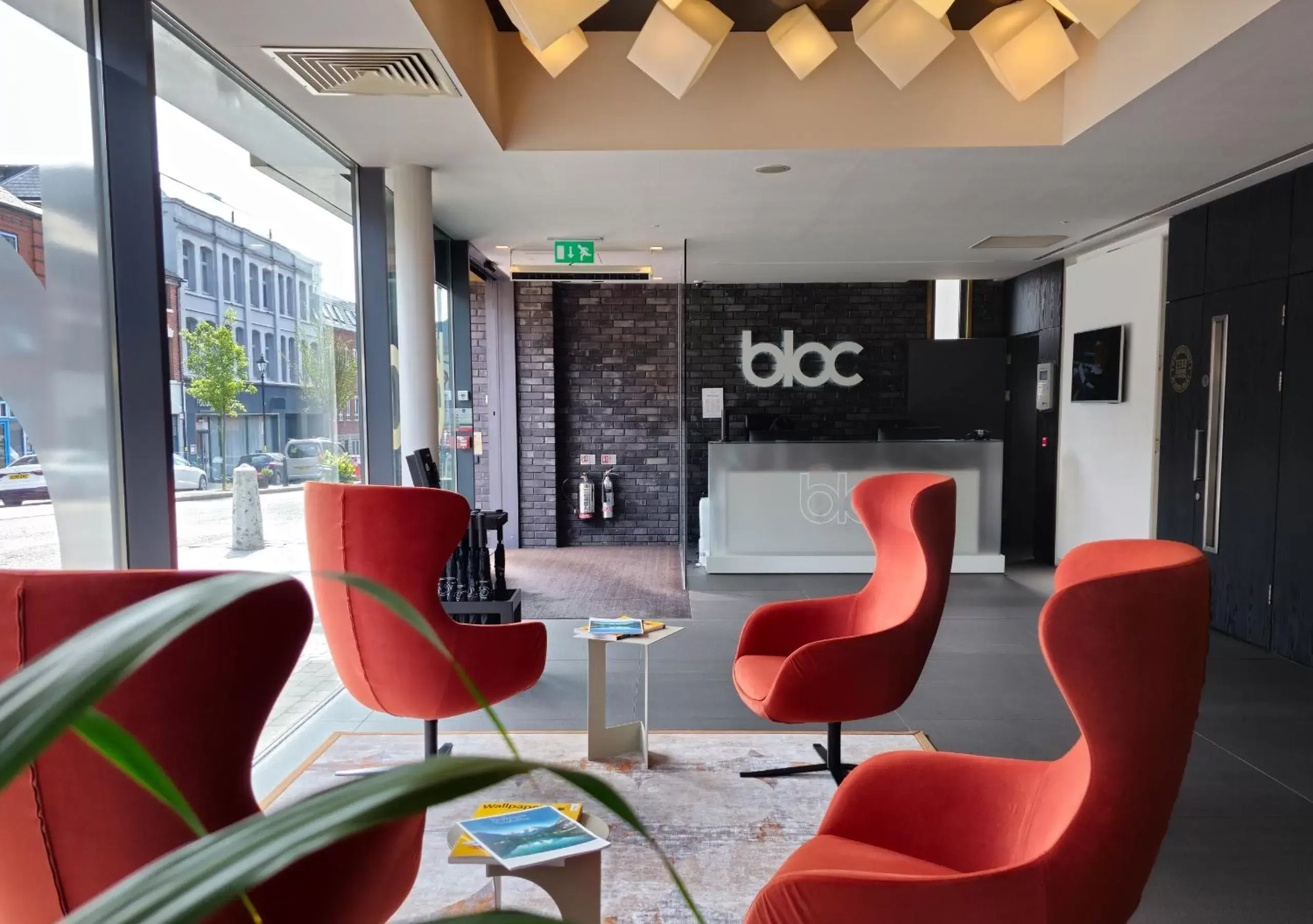 Lobby or reception, Lounge/Bar in Bloc Hotel Birmingham