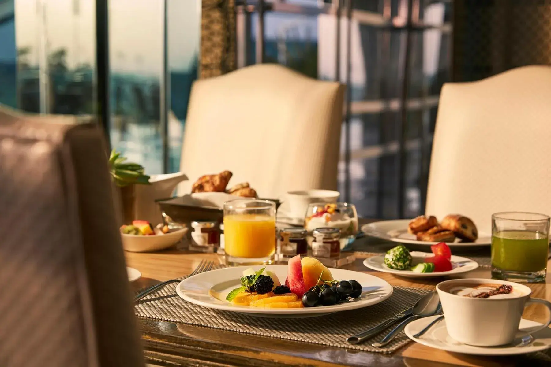 Breakfast in The Meydan Hotel