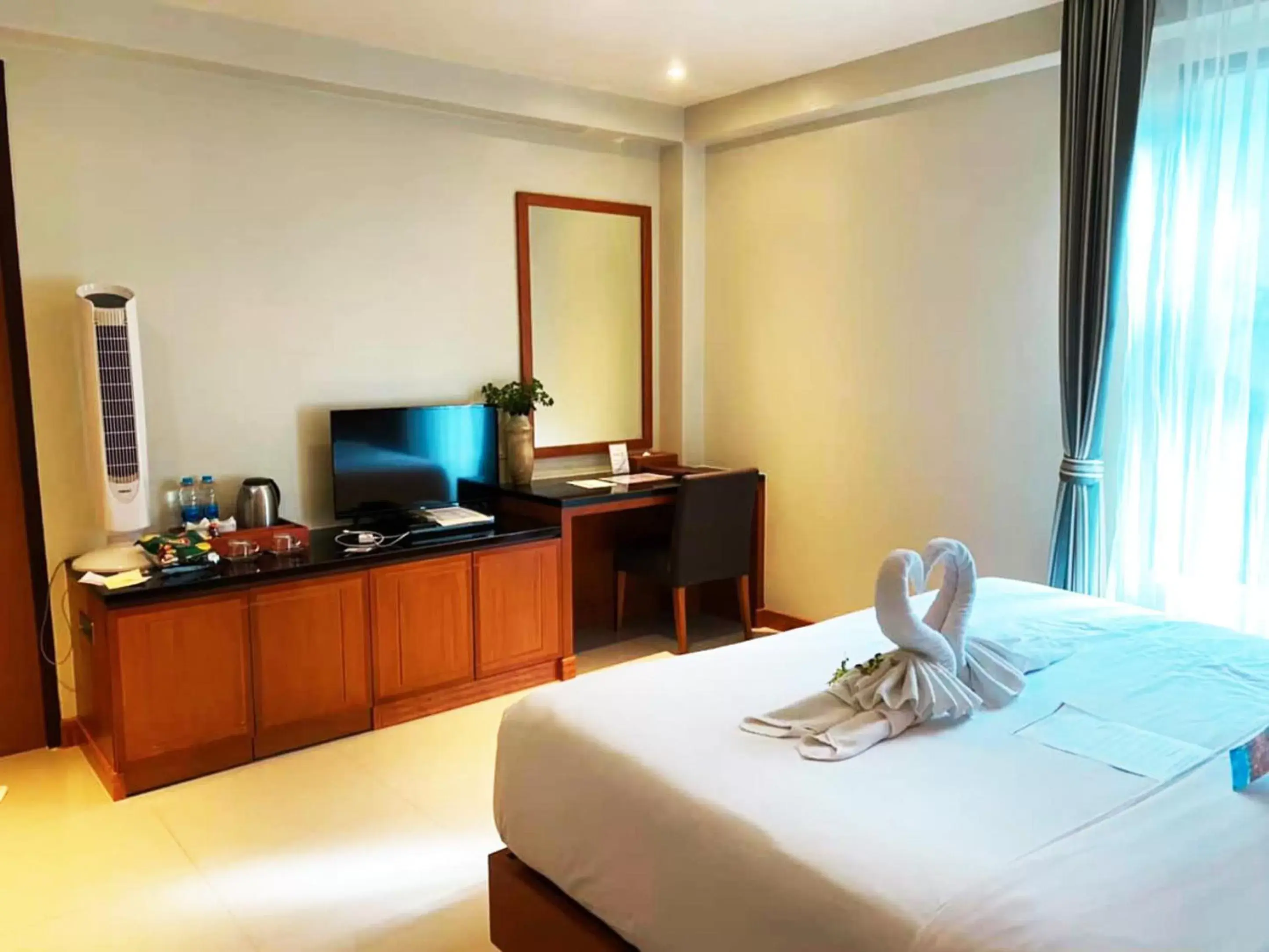Bedroom, TV/Entertainment Center in Kacha Resort & Spa, Koh Chang - SHA Extra Plus