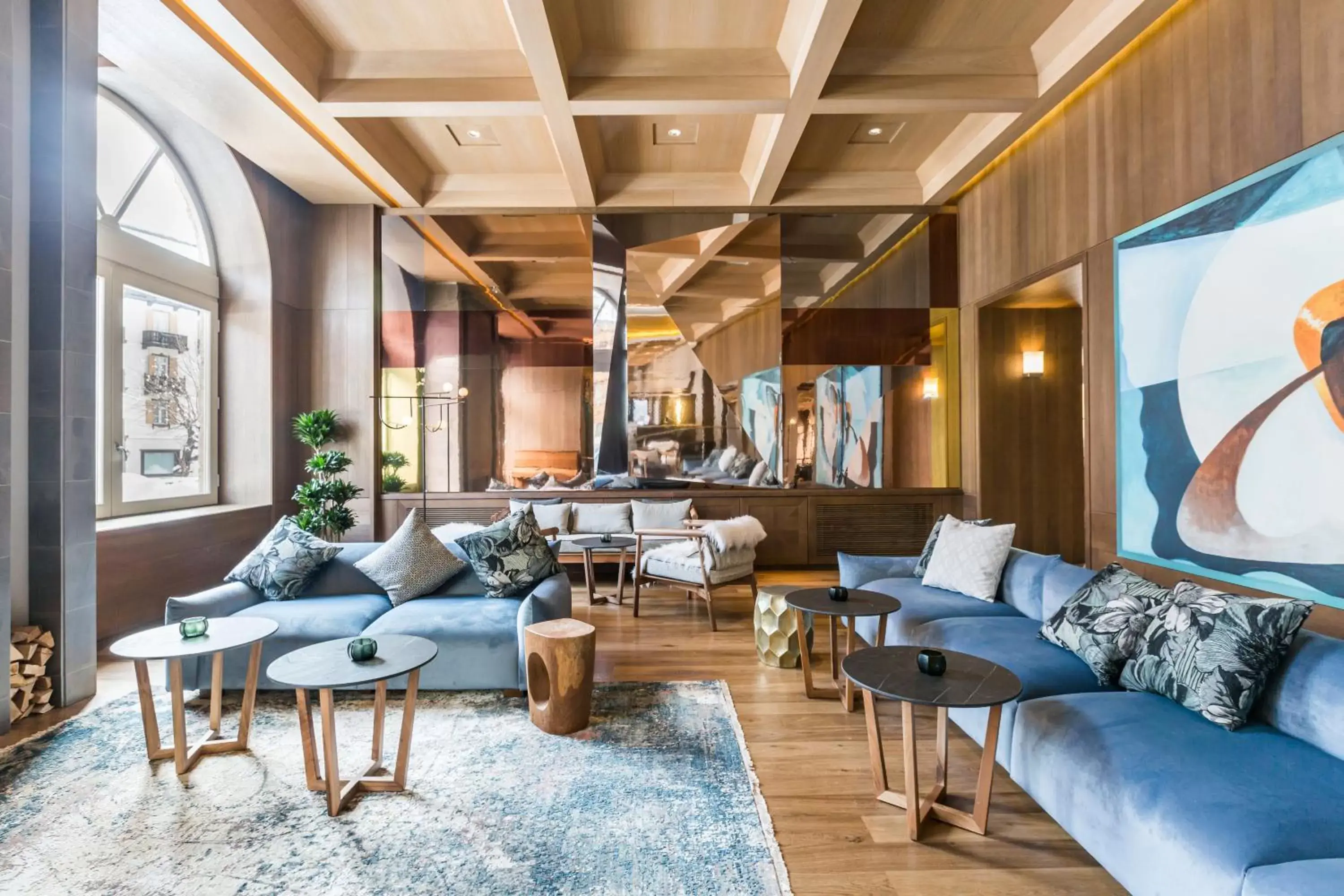 Lobby or reception in Grand Hotel Savoia Cortina d'Ampezzo, A Radisson Collection Hotel