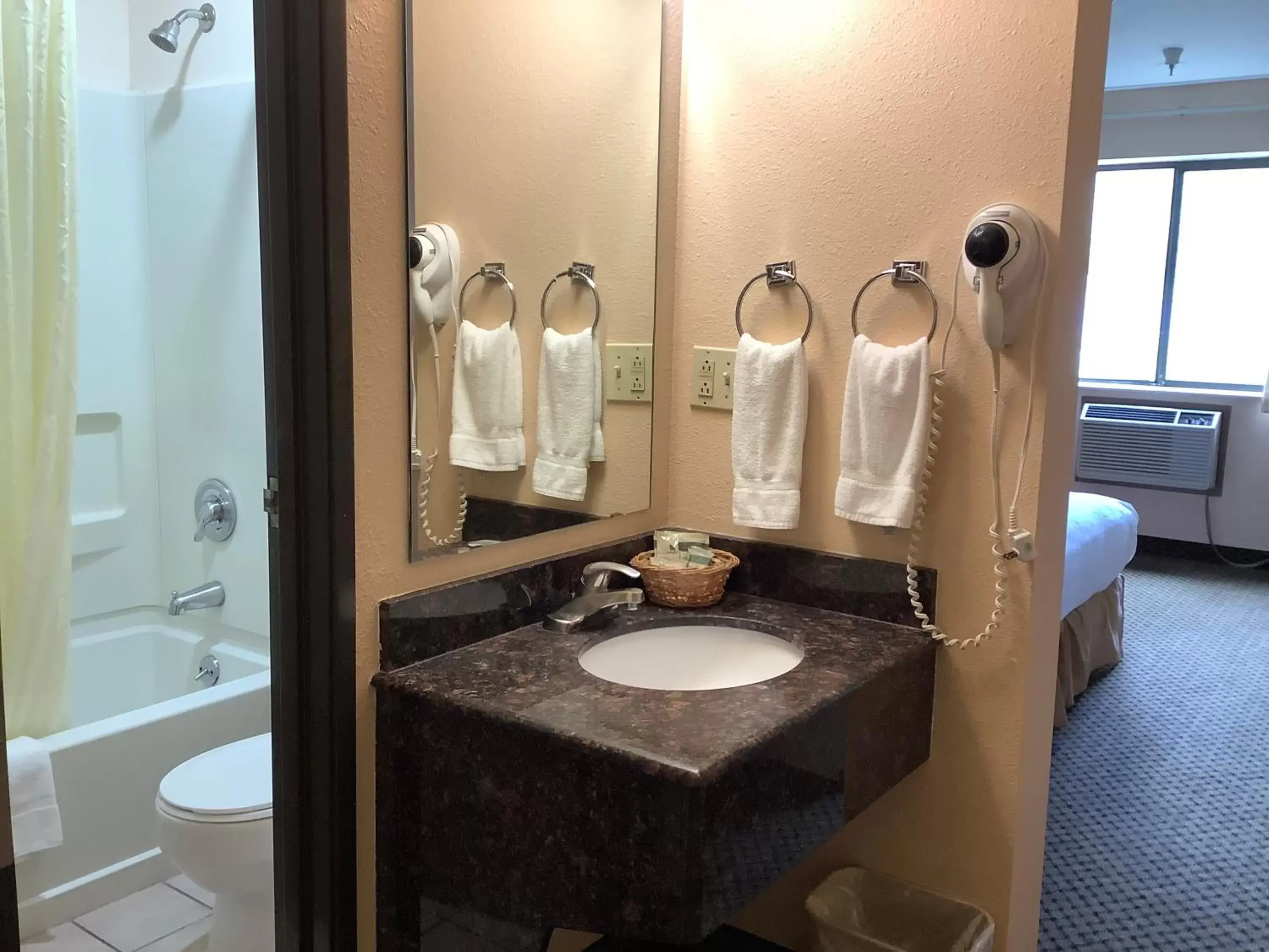 Bathroom in Luxury Inn & Suites