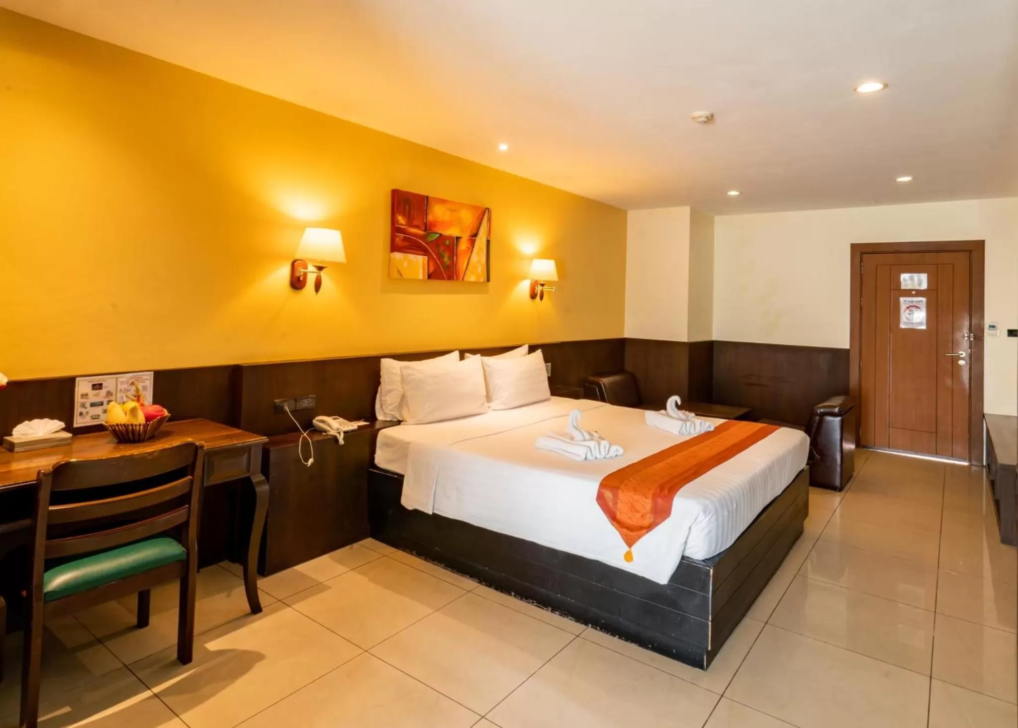 Bed in Baywalk Residence Pattaya