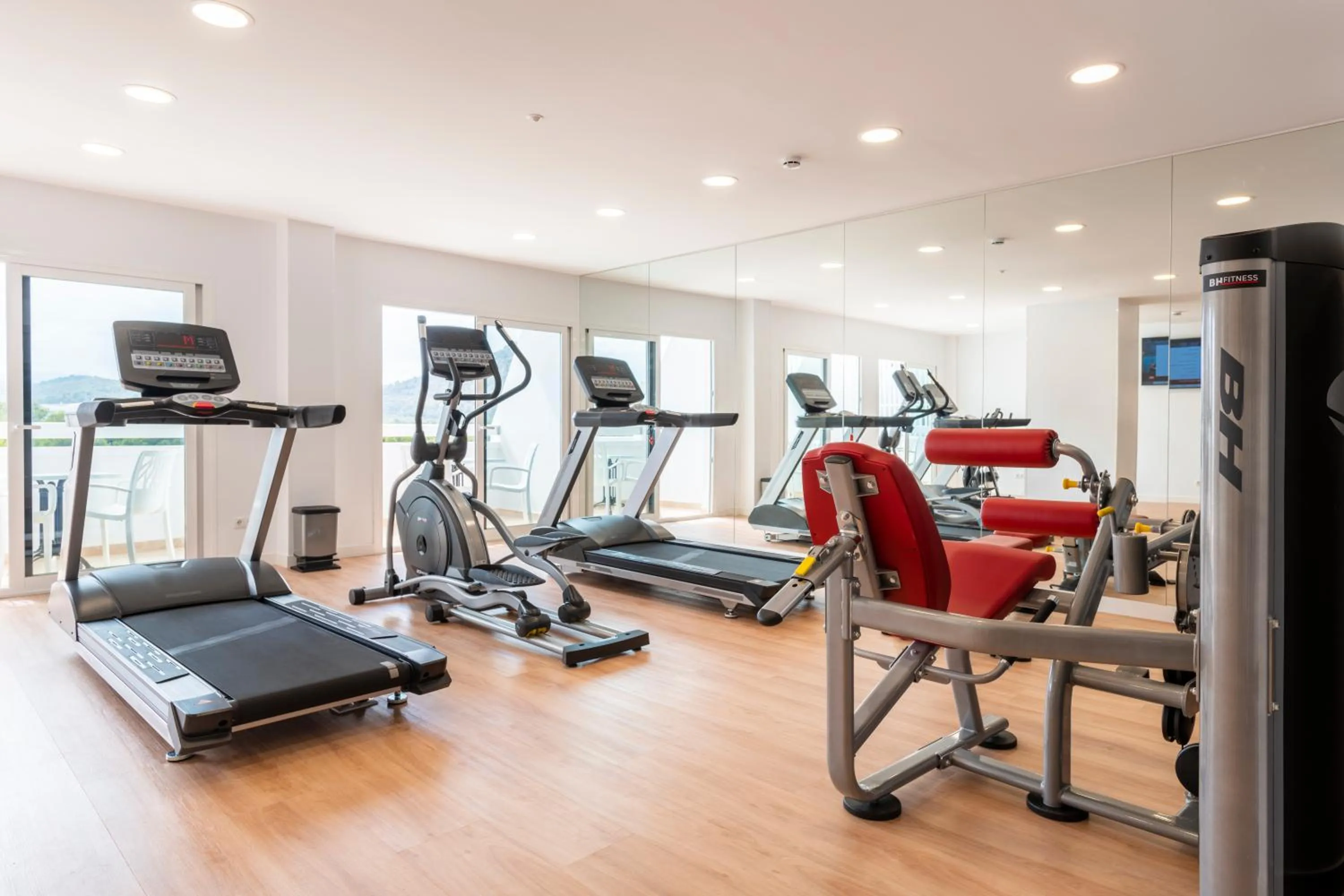 Fitness centre/facilities in Hotel Condesa