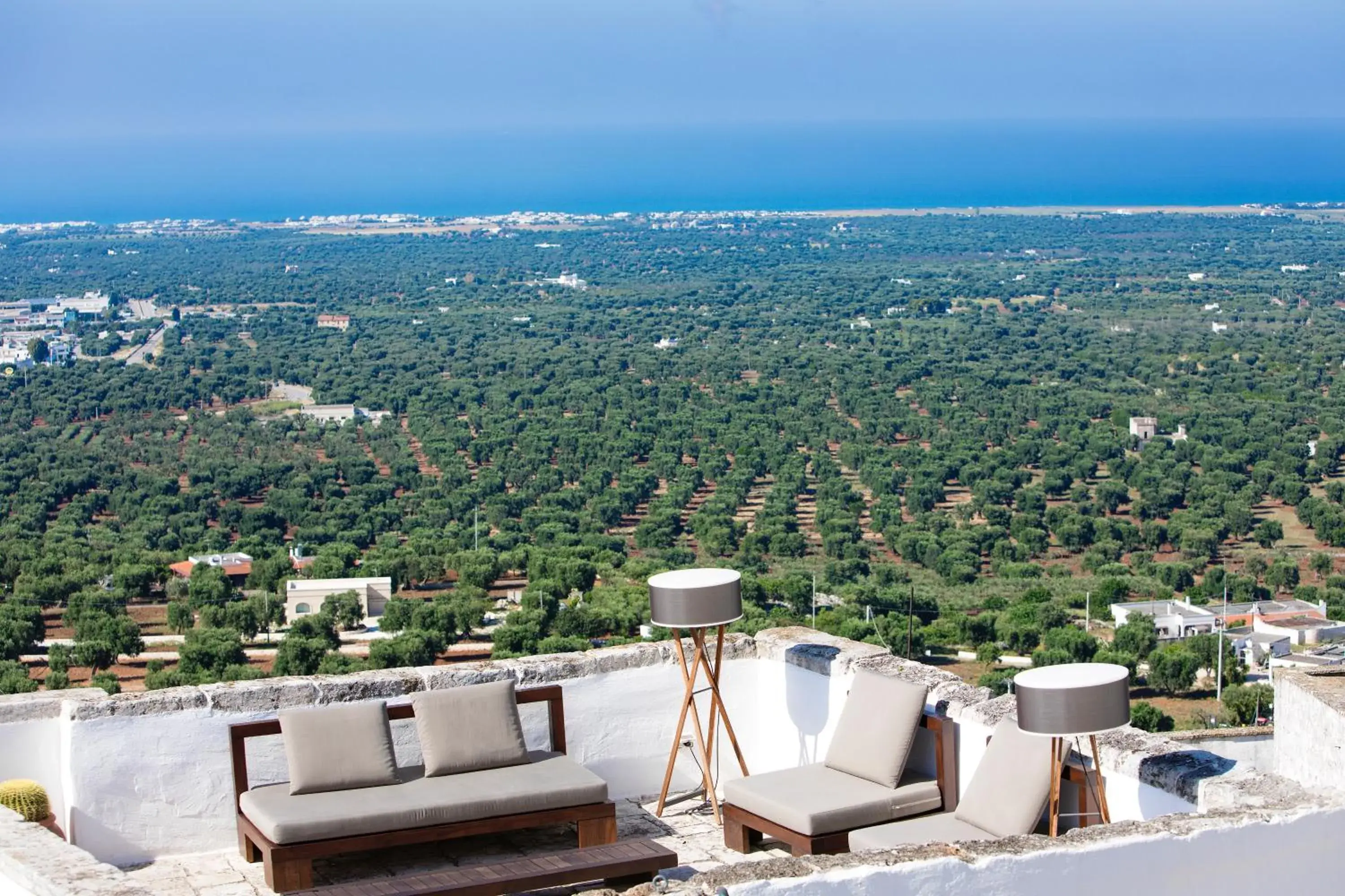 Balcony/Terrace, Bird's-eye View in La Sommita Relais & Chateaux