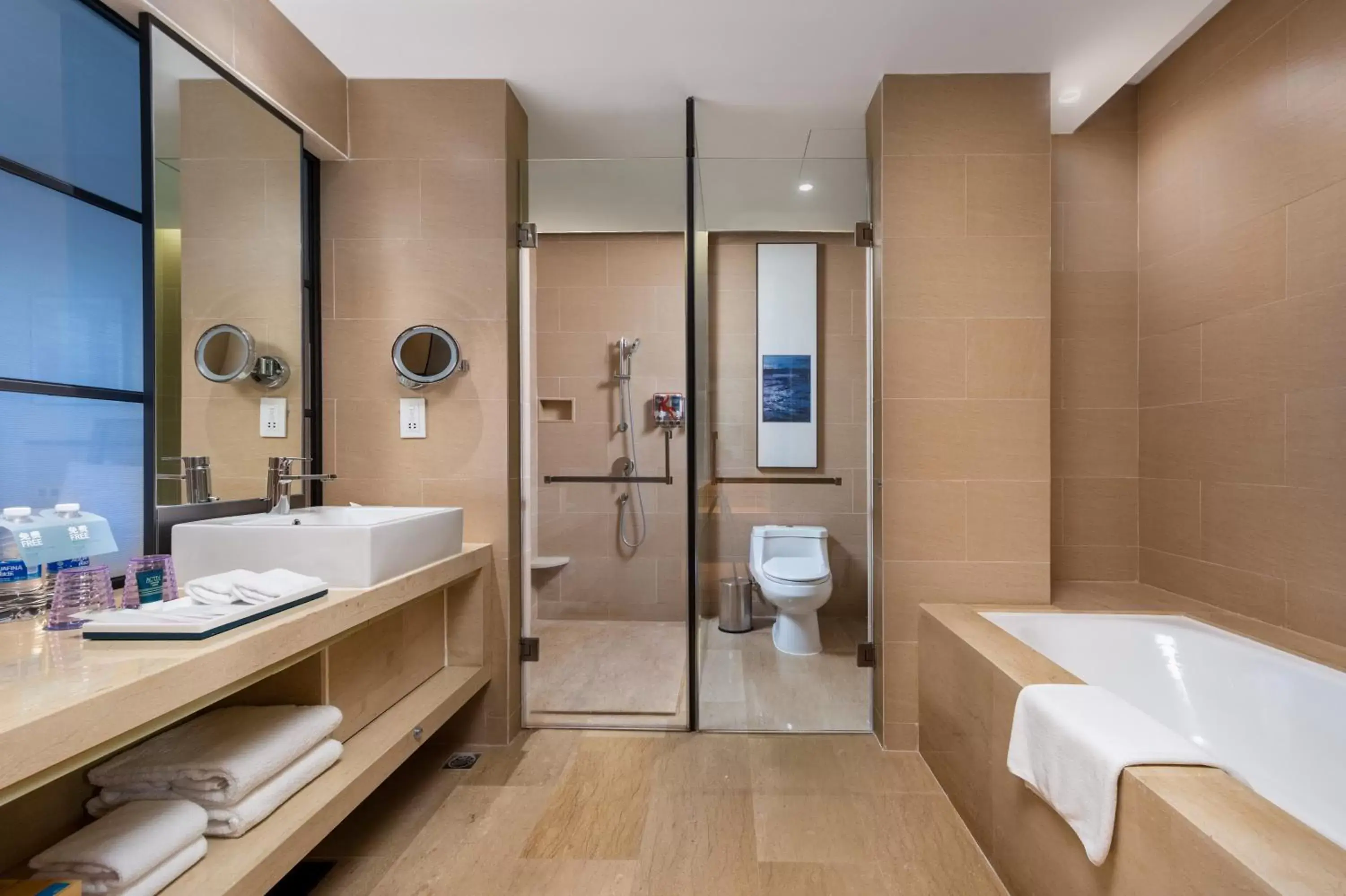 Shower, Bathroom in Four Points by Sheraton Guangdong, Heshan