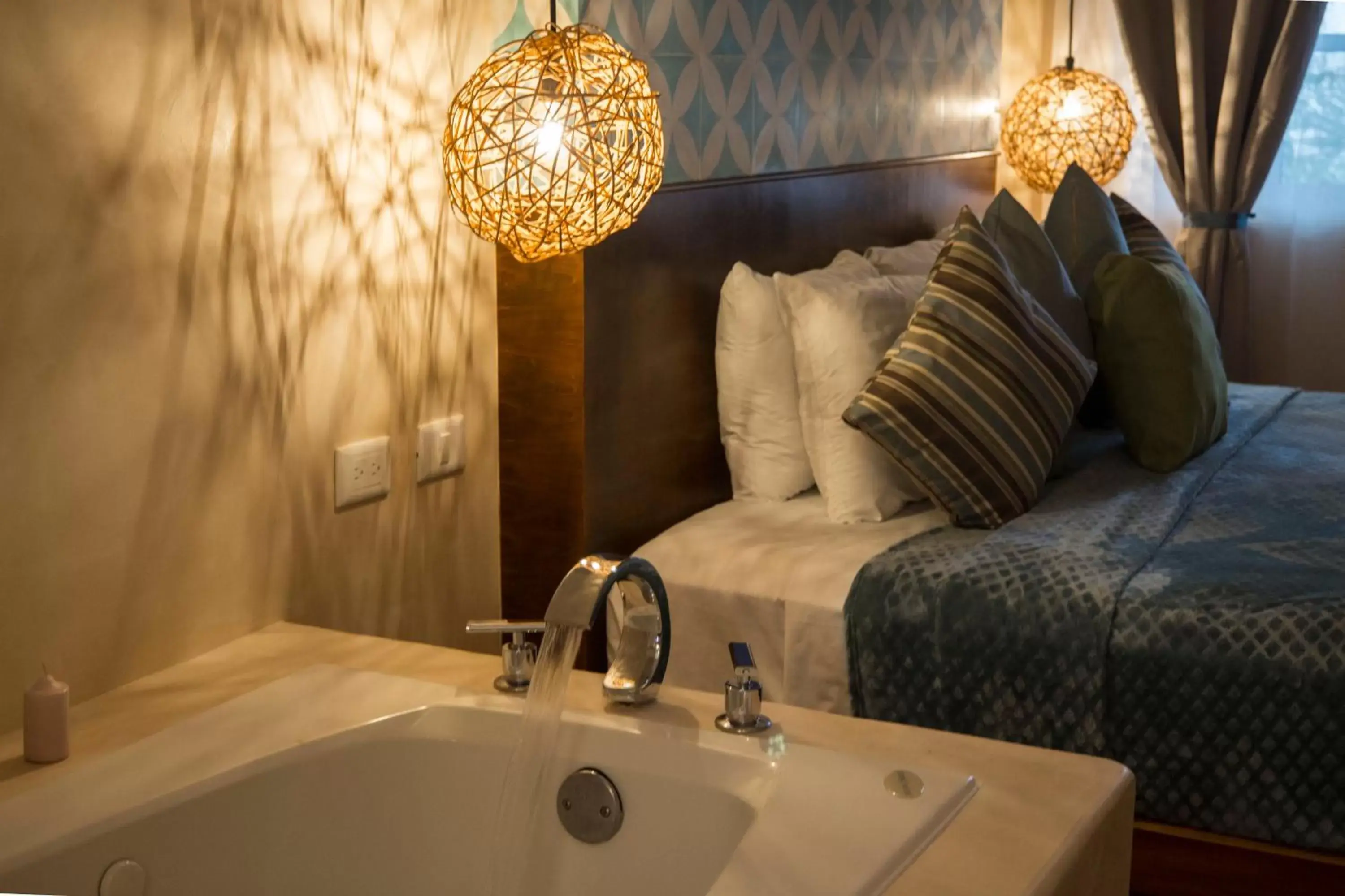 Bedroom, Bathroom in Quinta Margarita - Boho Chic Hotel