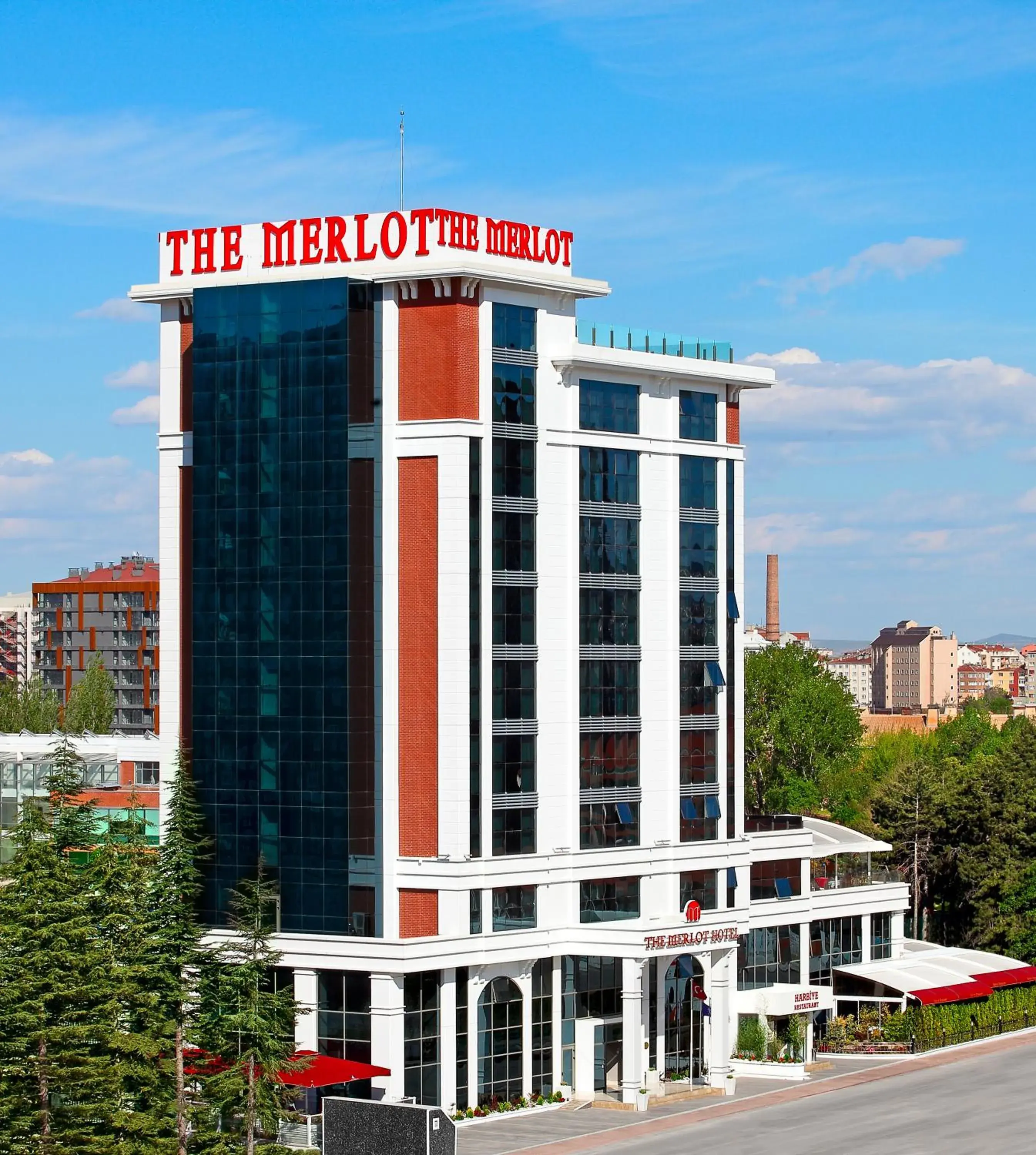 Bird's eye view, Property Building in The Merlot Hotel Eskisehir