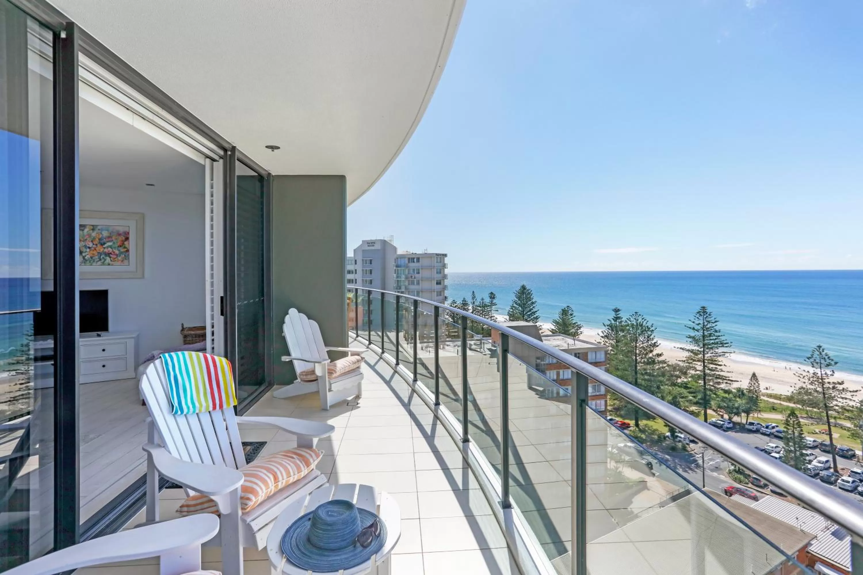 Balcony/Terrace in Ambience on Burleigh Beach