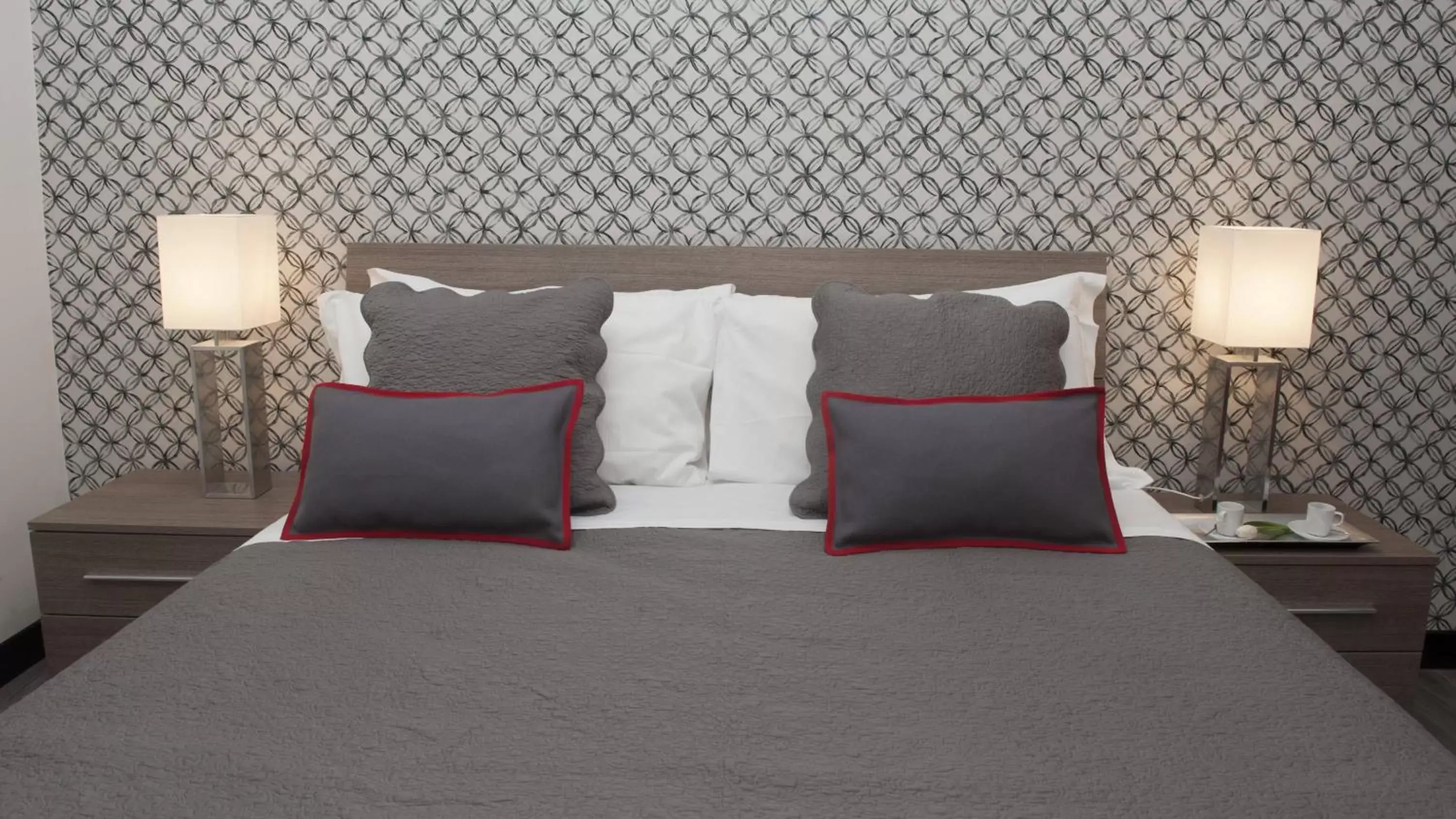 Decorative detail, Bed in Nobilcasa Suites