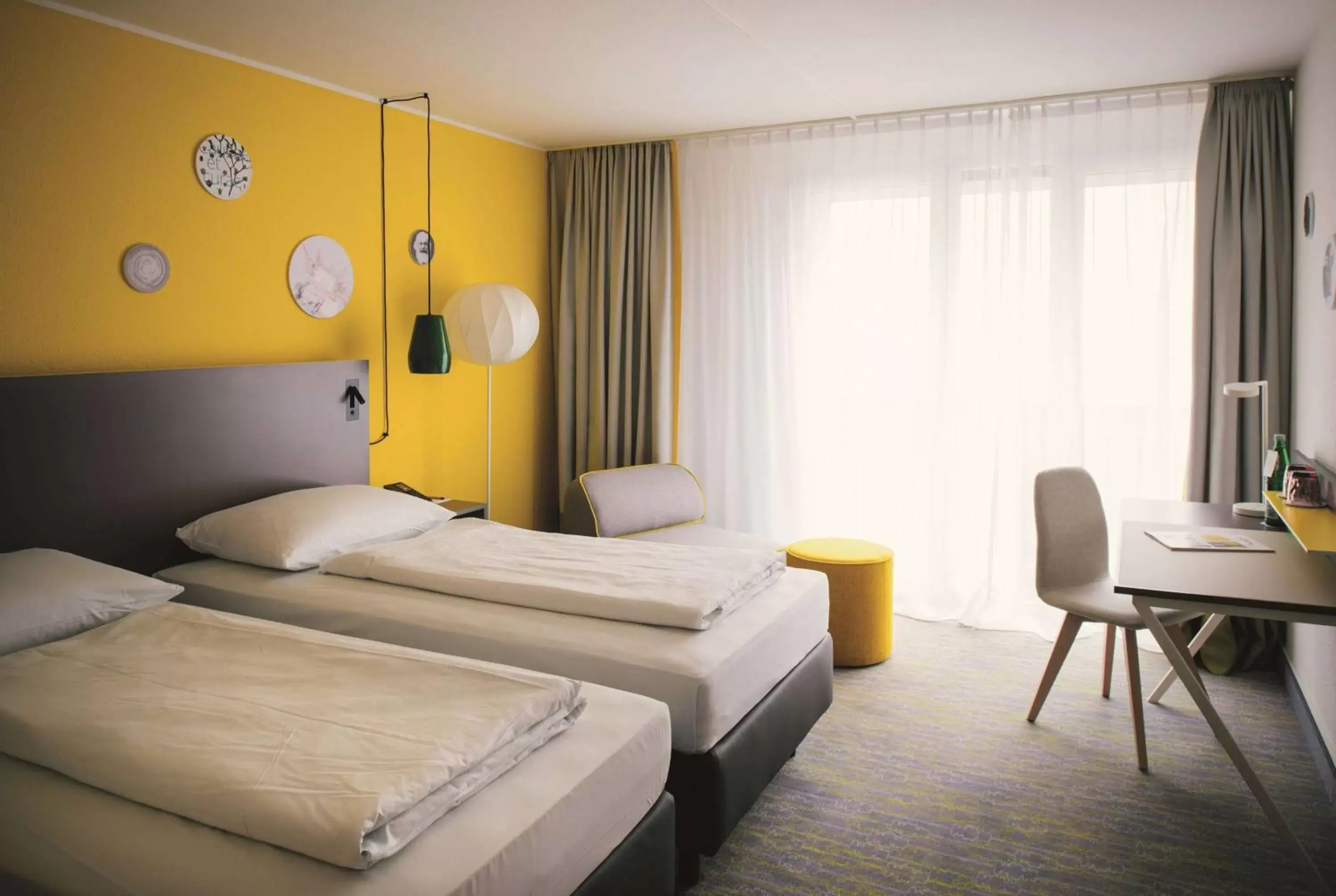 Photo of the whole room, Bed in Vienna House Easy by Wyndham Trier Photo of the whole room, Bed in Vienna House Easy by Wyndham Trier