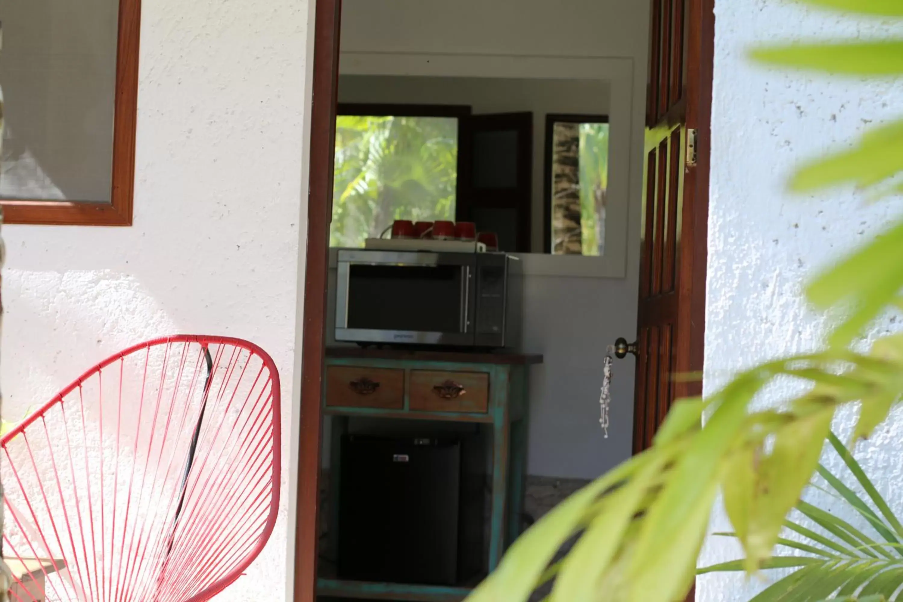 Garden view, TV/Entertainment Center in WishTulum