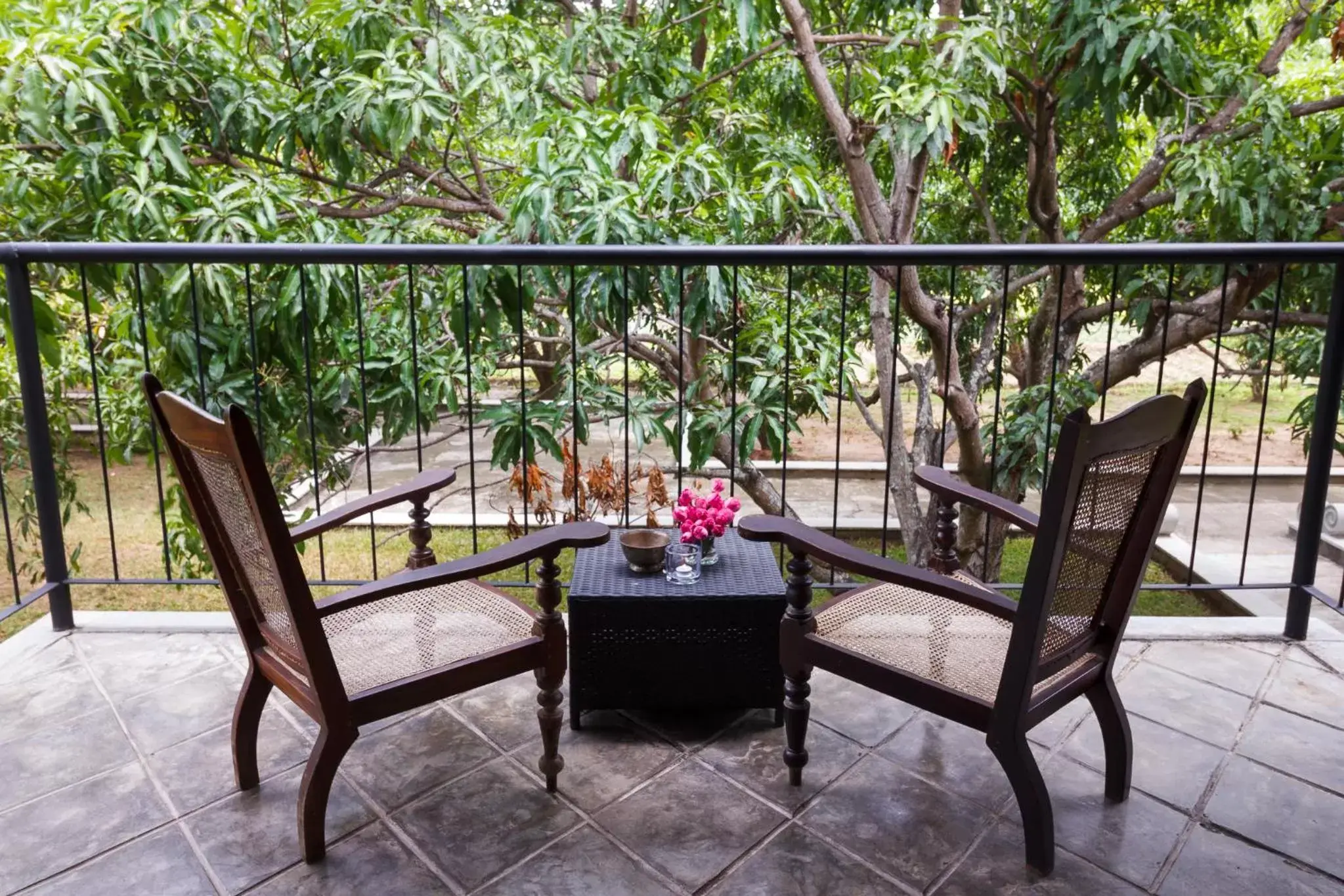 Balcony/Terrace in Sigiriana Resort by Thilanka