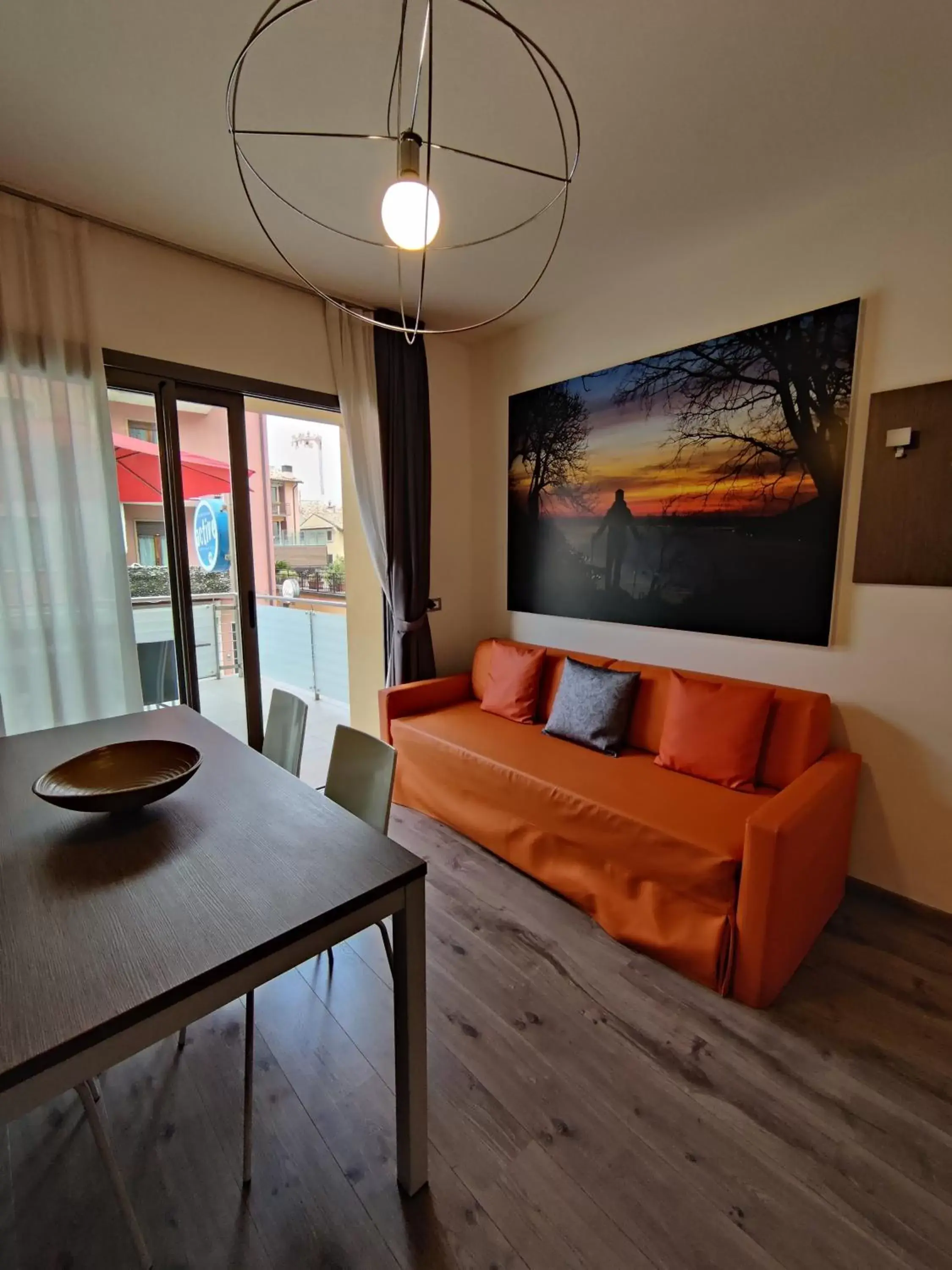 Living room, Seating Area in Gardesana Active Apartments