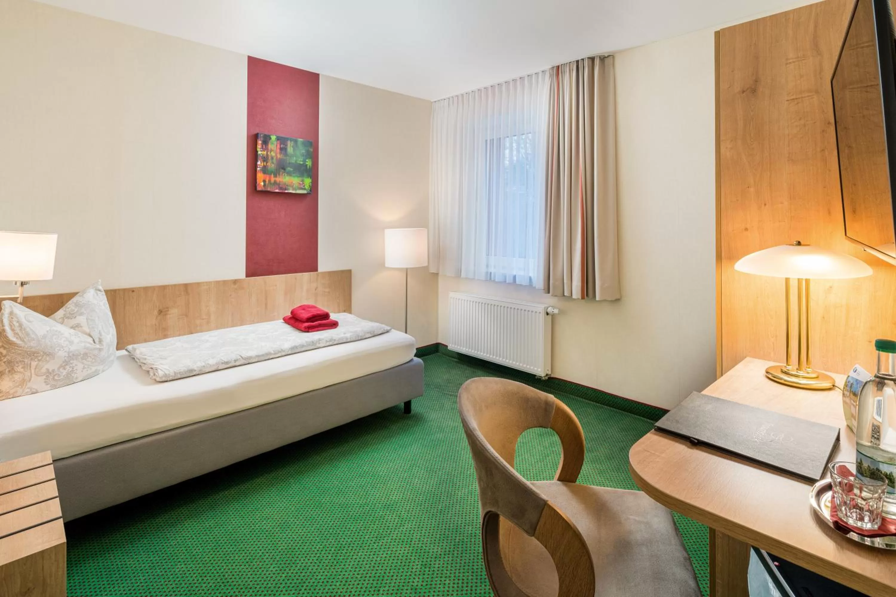 Bed in Hotel Traumblick