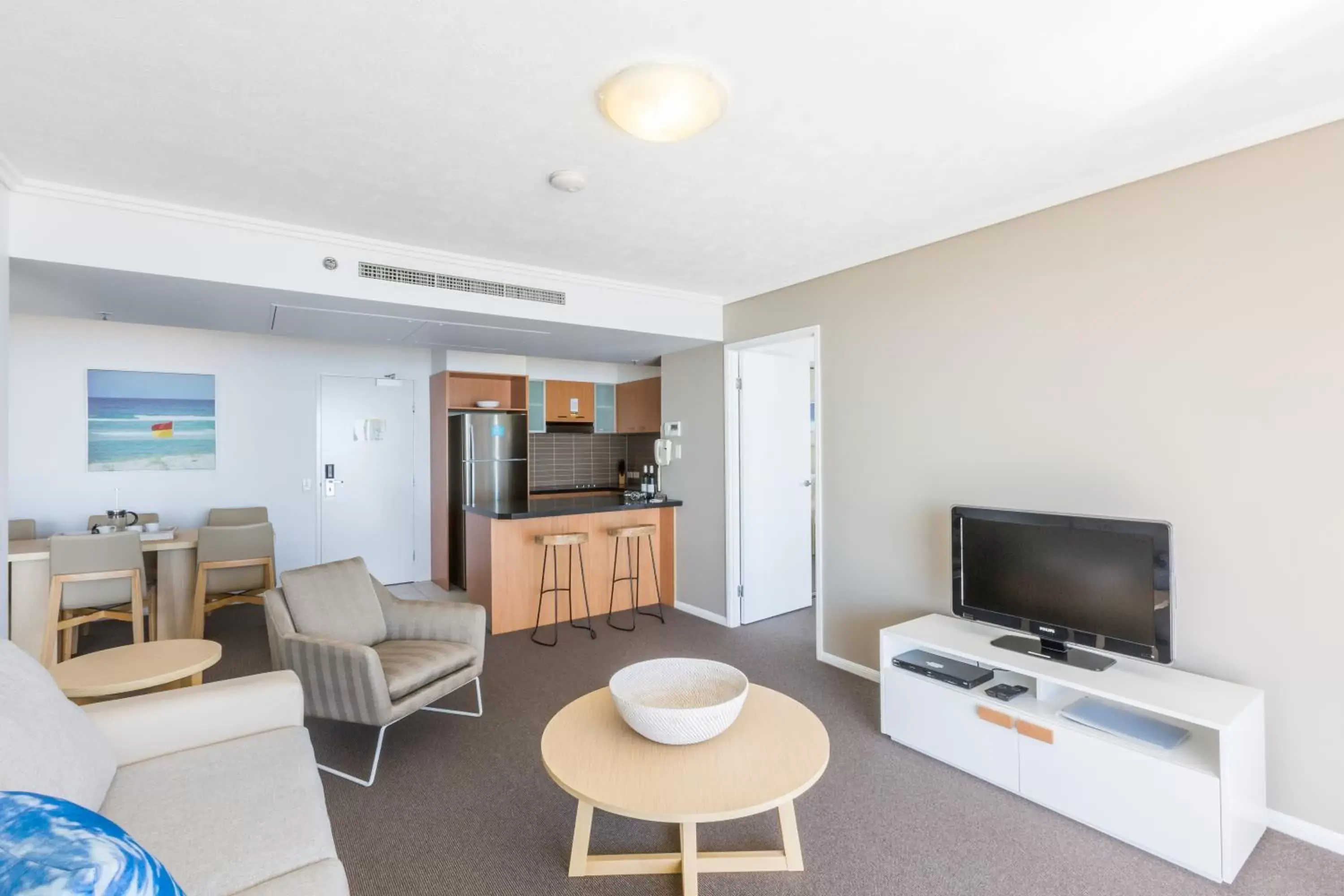 Living room, Seating Area in Club Wyndham Kirra Beach