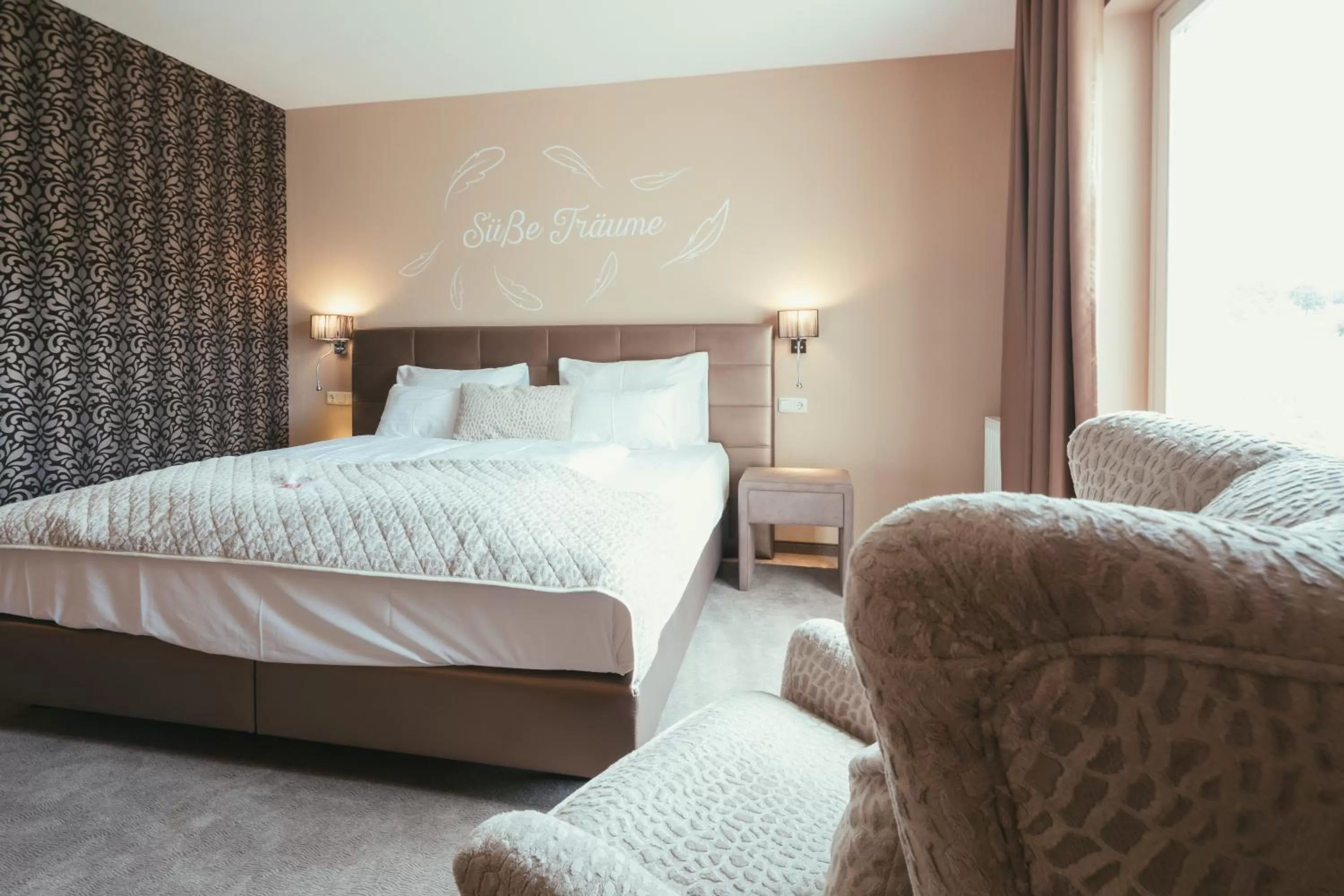 Photo of the whole room, Bed in Hotel Schlafgut