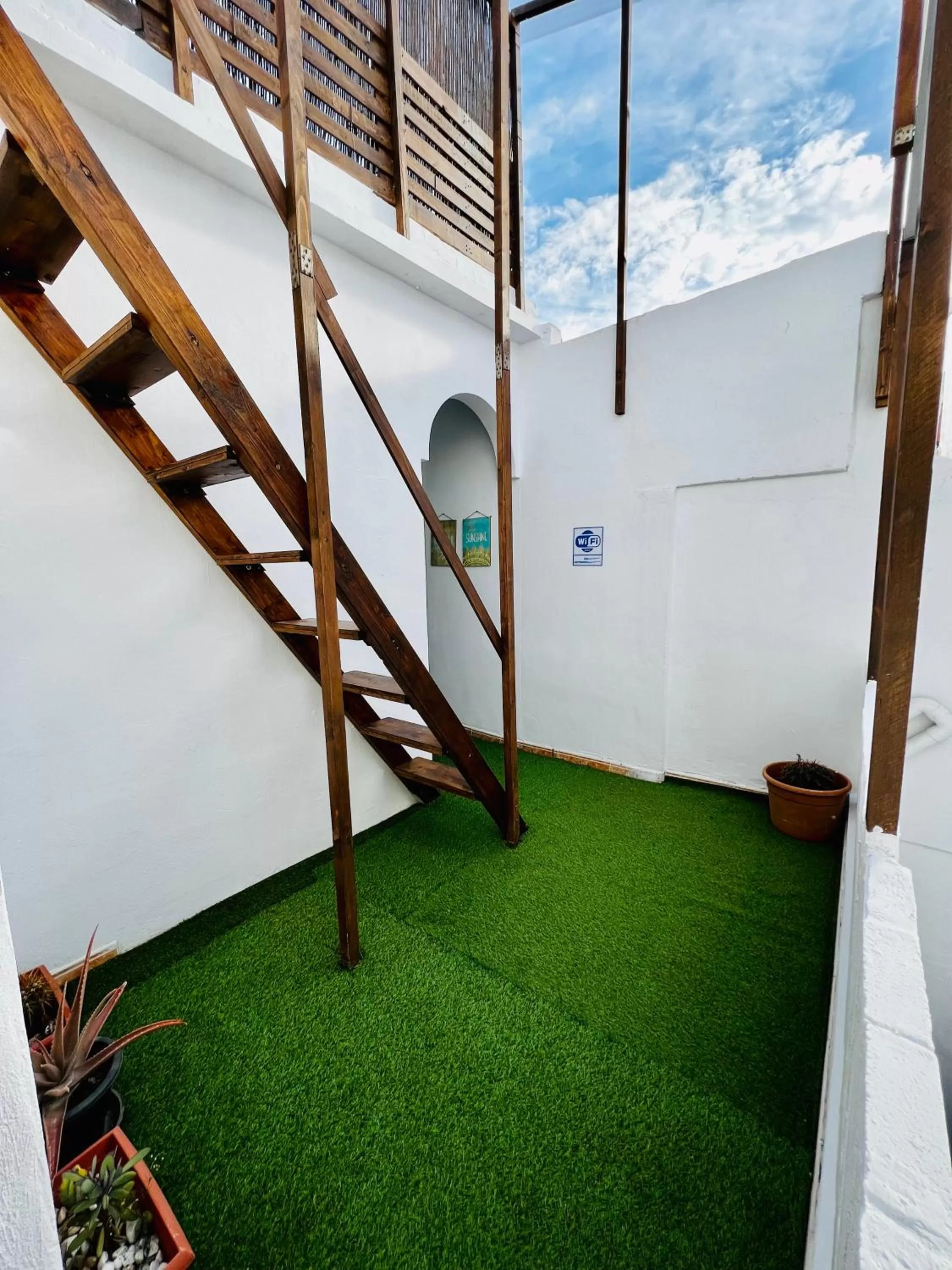 Balcony/Terrace in El jardin de Iris