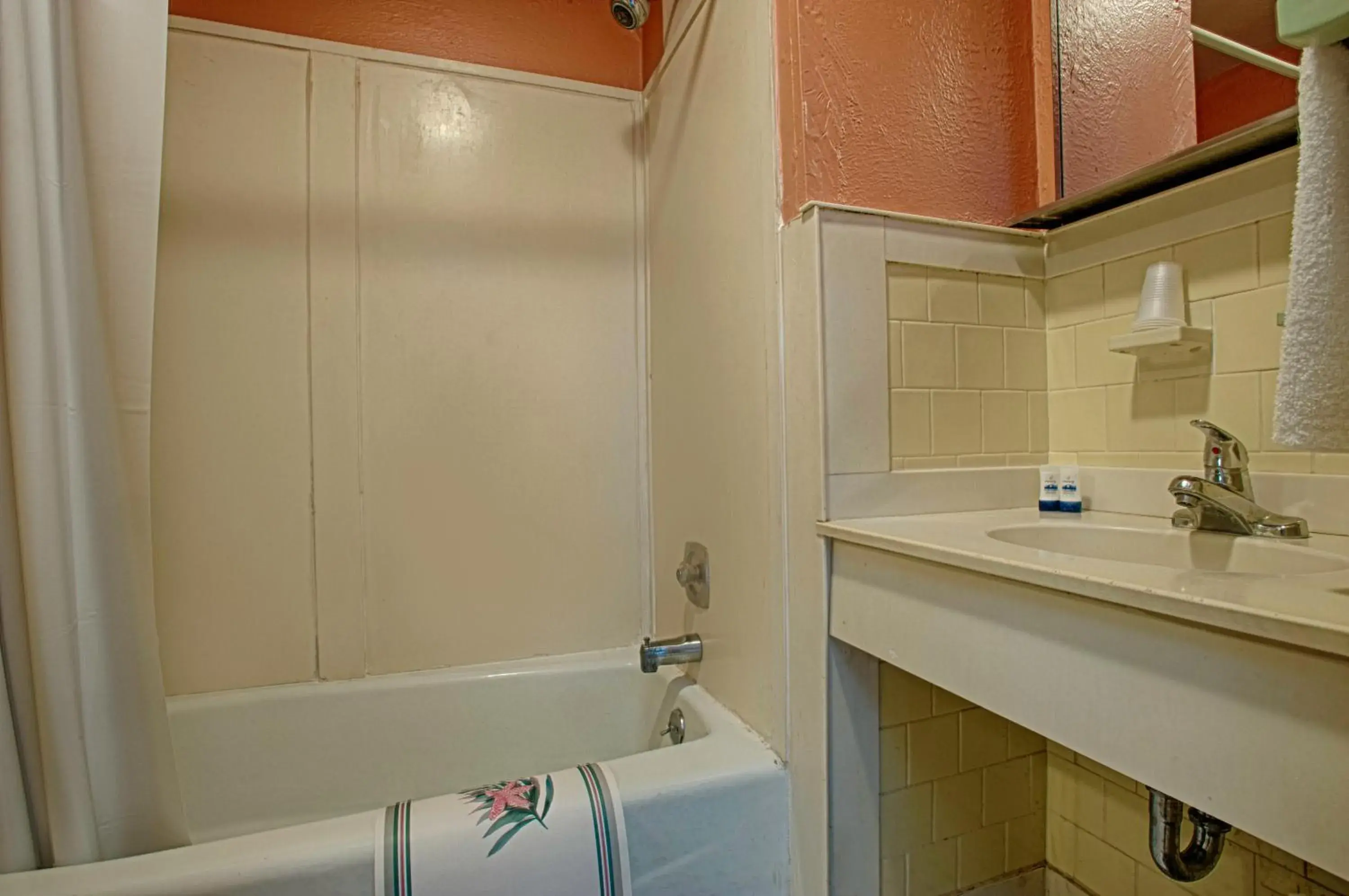 Bathroom in Economy Motel Inn and Suites Somers Point