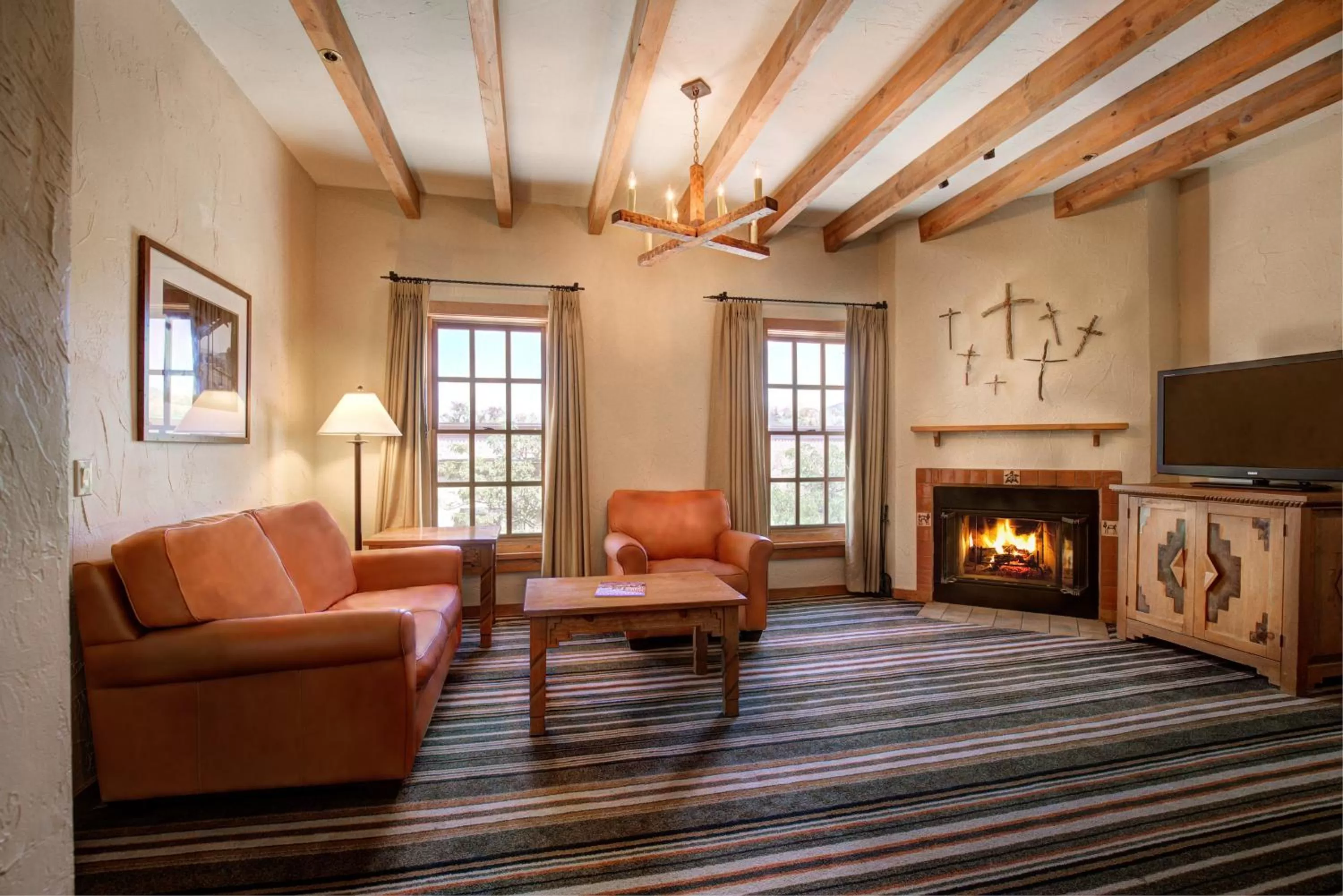 Living room in Hotel Chimayo de Santa Fe