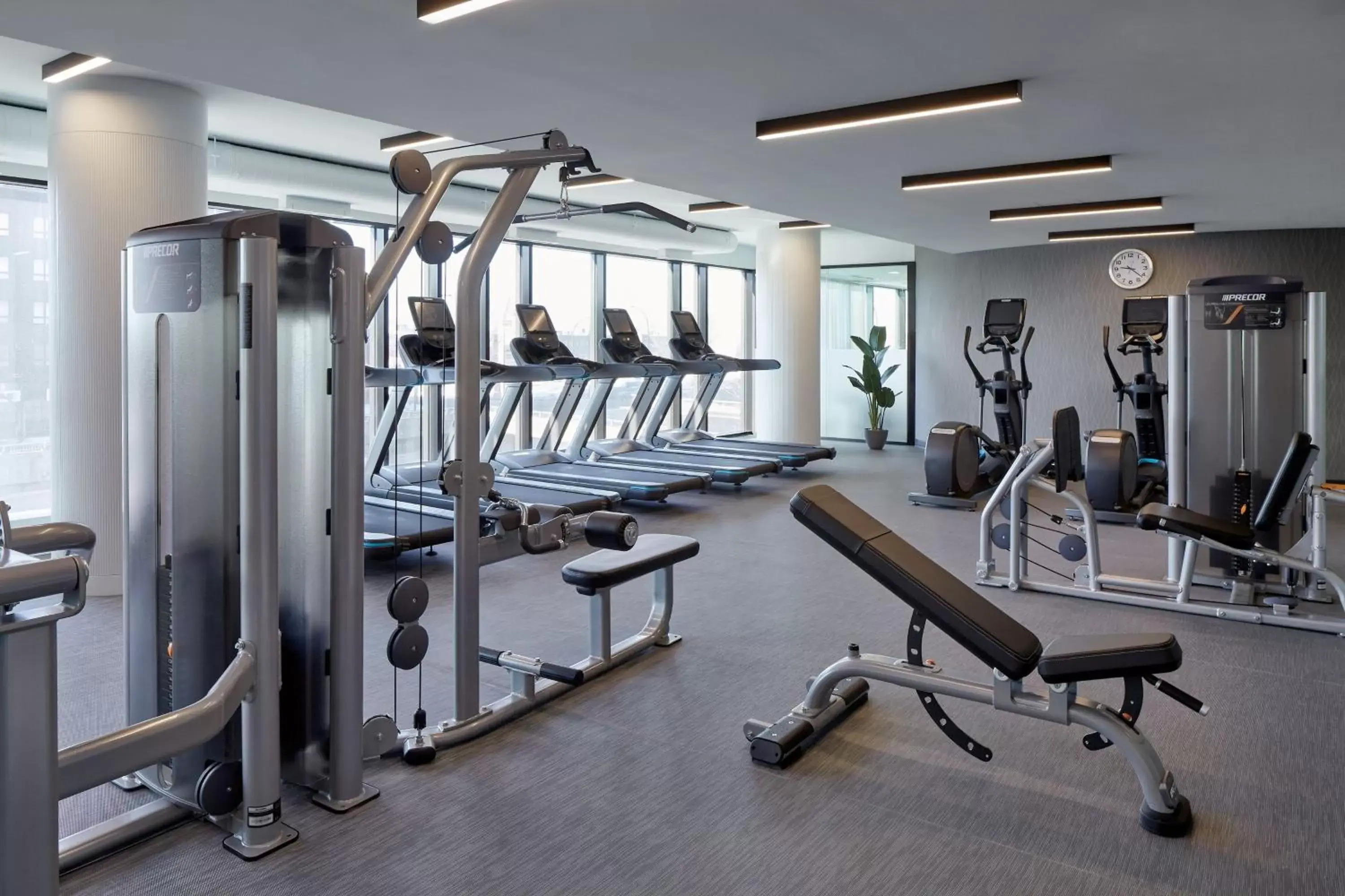 Fitness centre/facilities, Fitness Center/Facilities in Residence Inn by Marriott Montreal Midtown