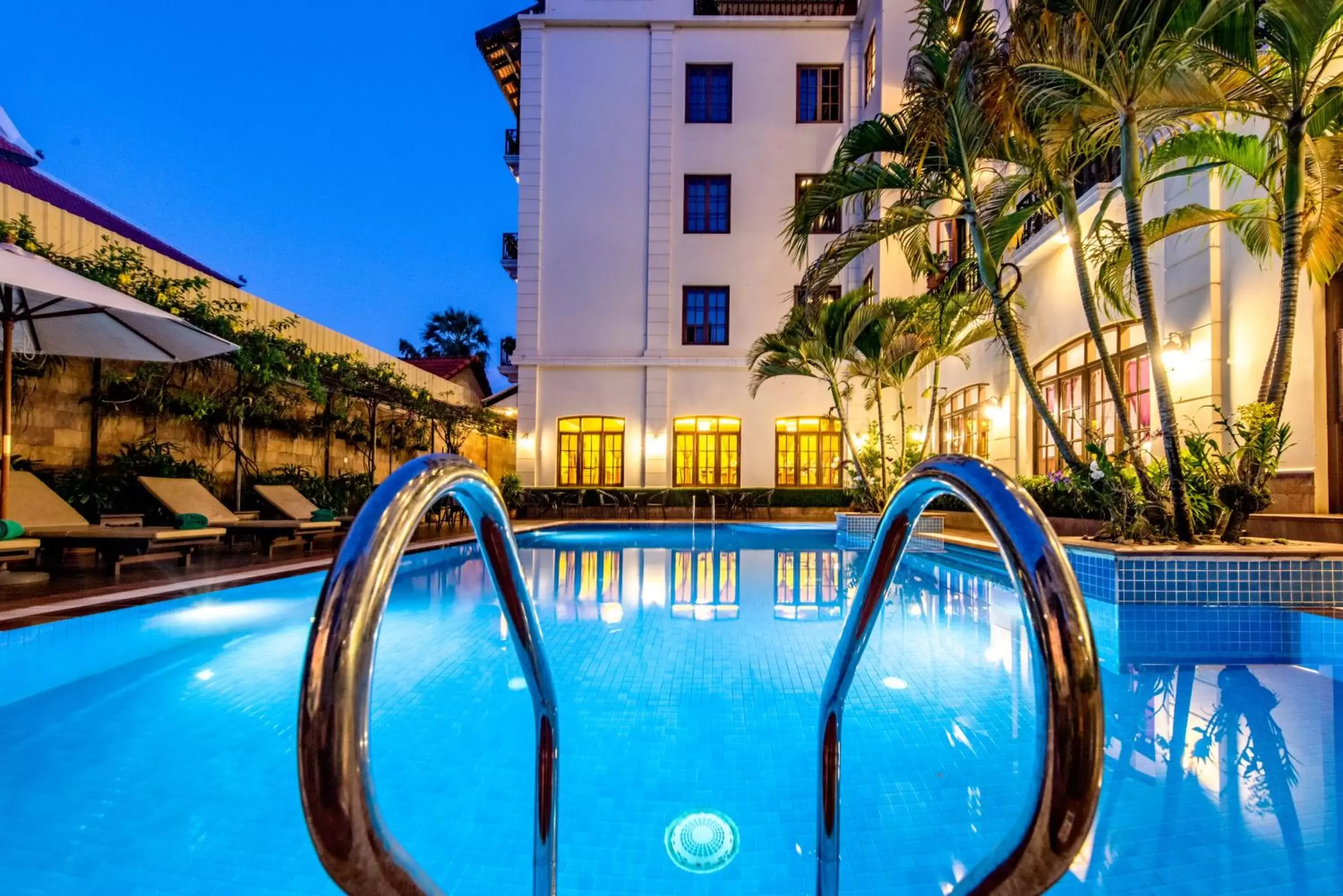 Swimming Pool in Steung Siemreap Hotel