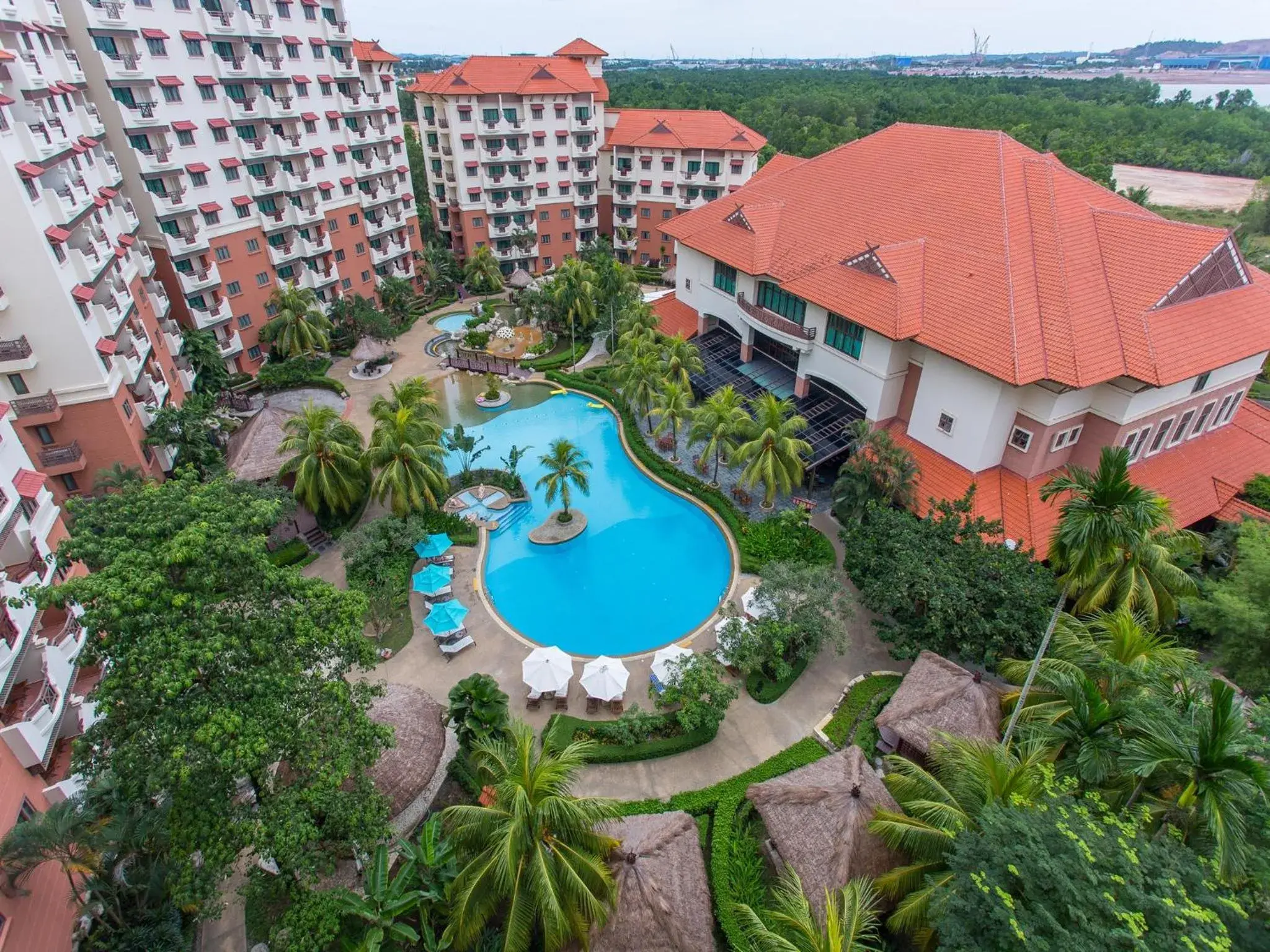 Bird's eye view, Pool View in Holiday Inn Resort Batam, an IHG Hotel