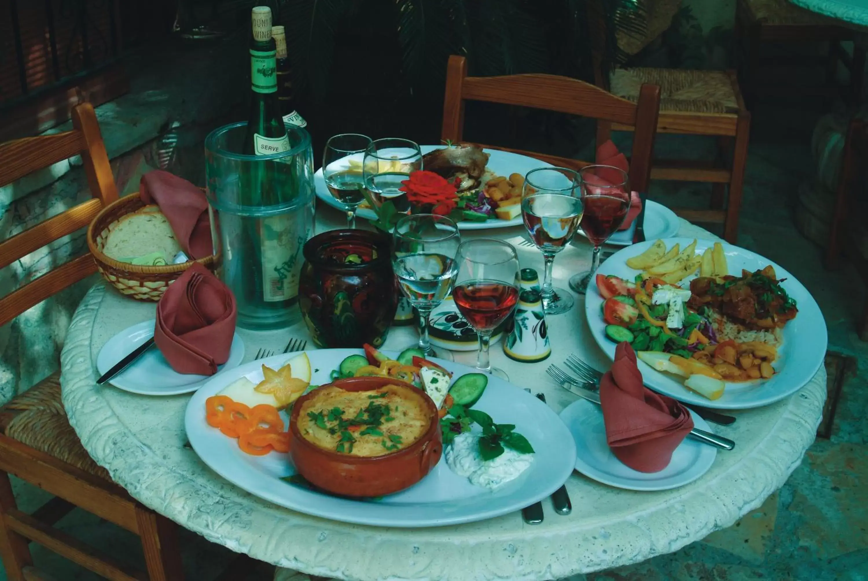 Restaurant/places to eat, Lunch and Dinner in Kiniras Traditional Hotel & Restaurant