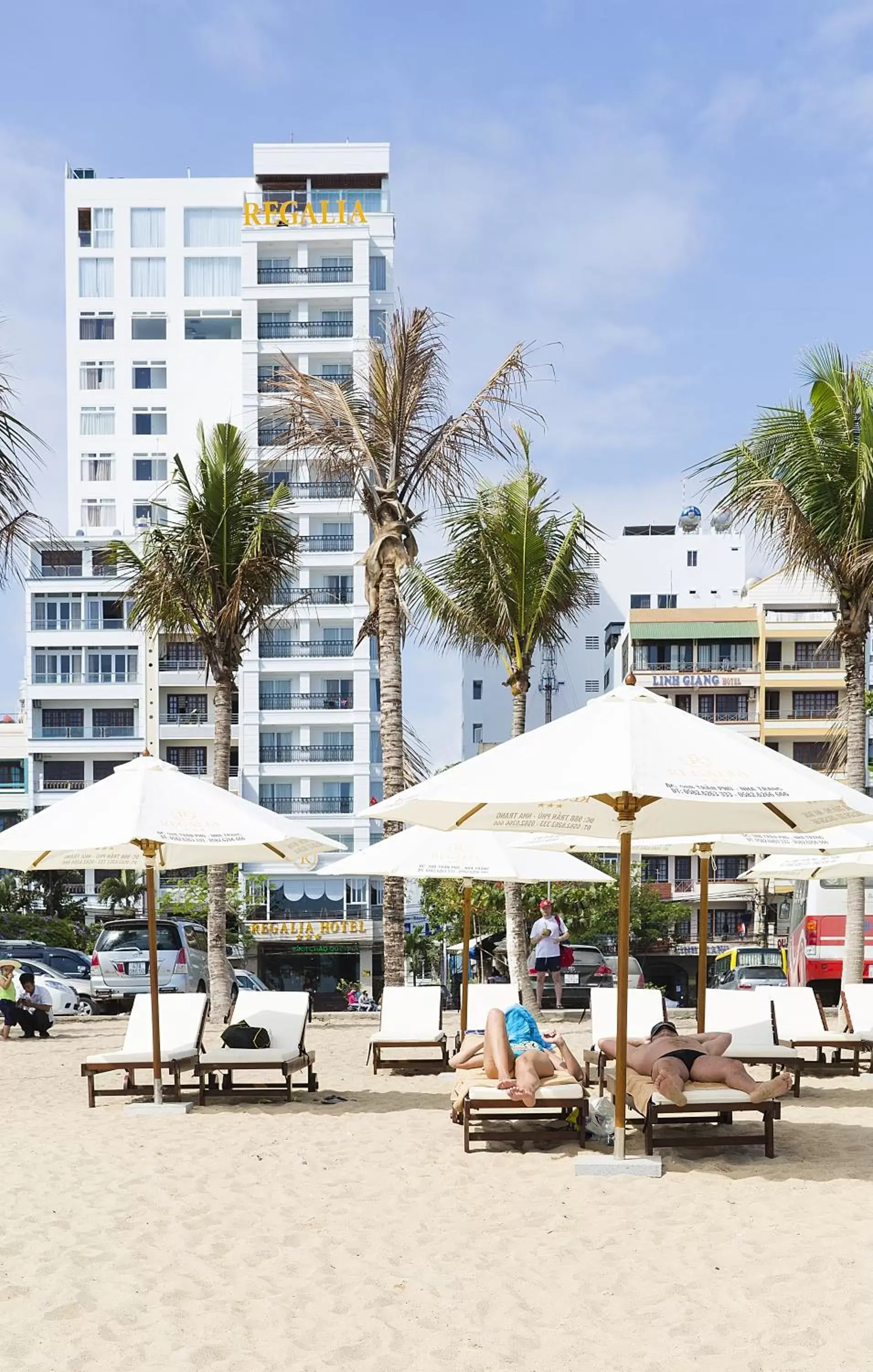 Facade/entrance in Regalia Nha Trang Facade/entrance in Regalia Nha Trang