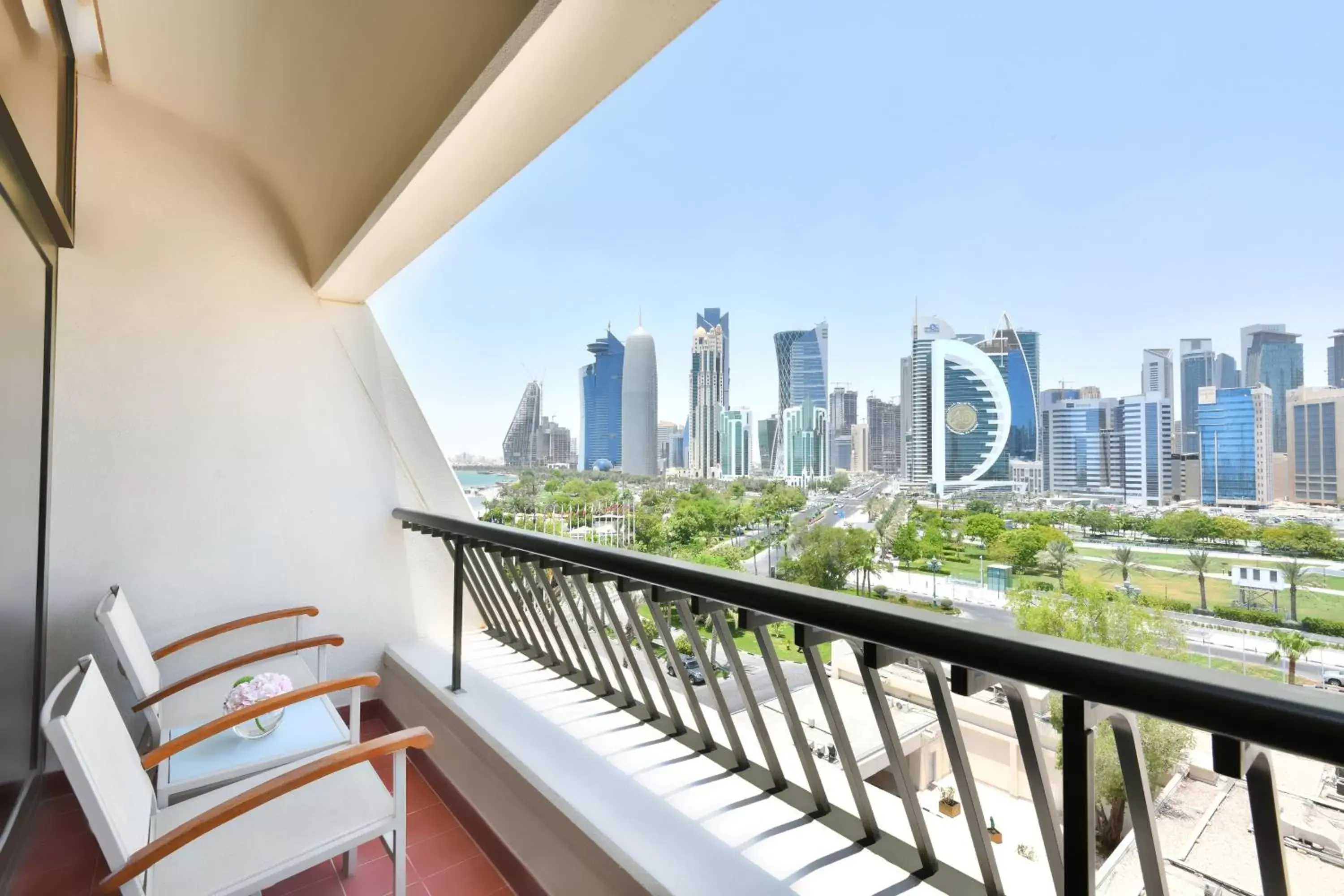 Photo of the whole room, Balcony/Terrace in Sheraton Grand Doha Resort & Convention Hotel