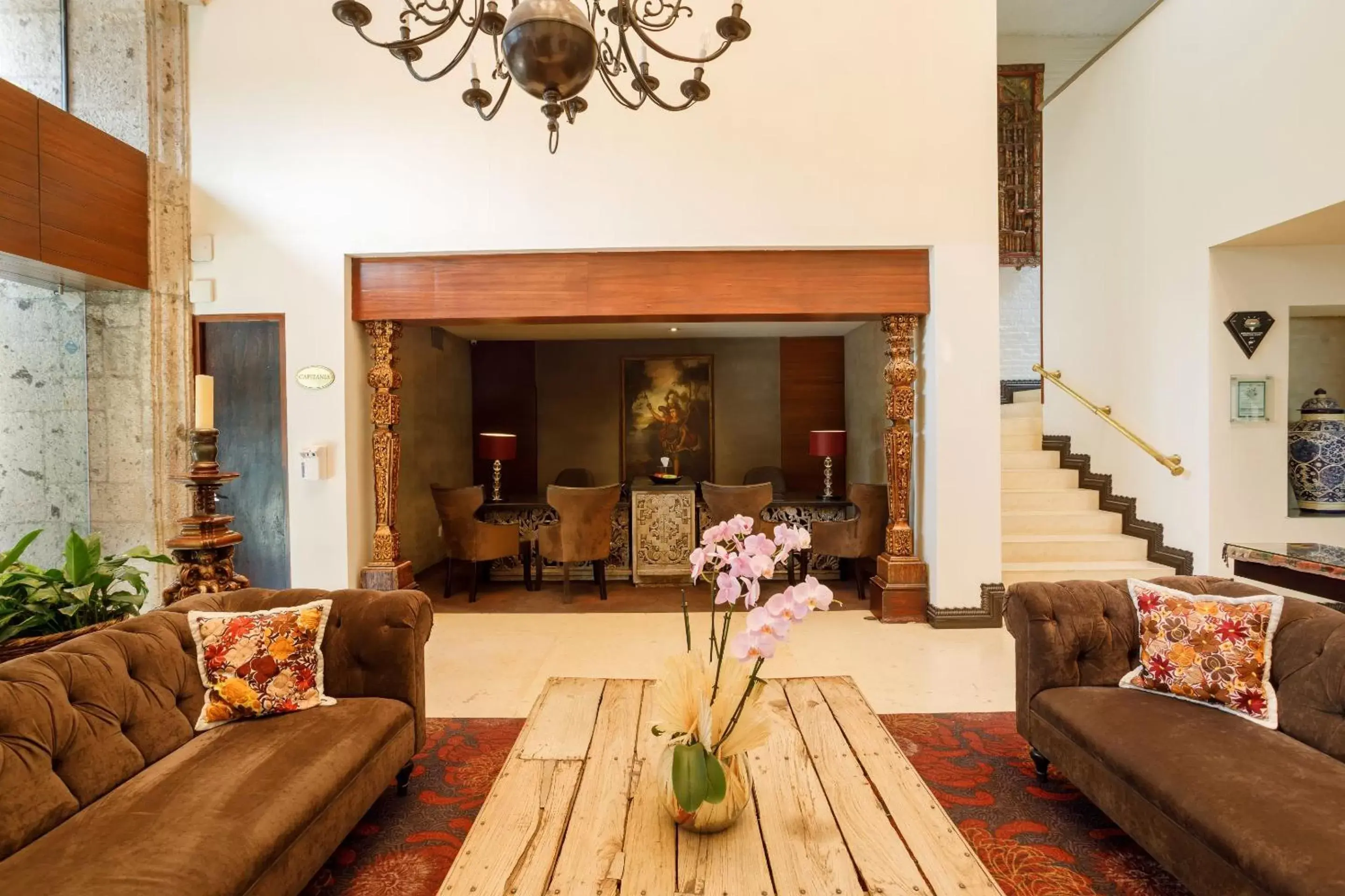 Lobby or reception, Seating Area in Quinta Real Guadalajara