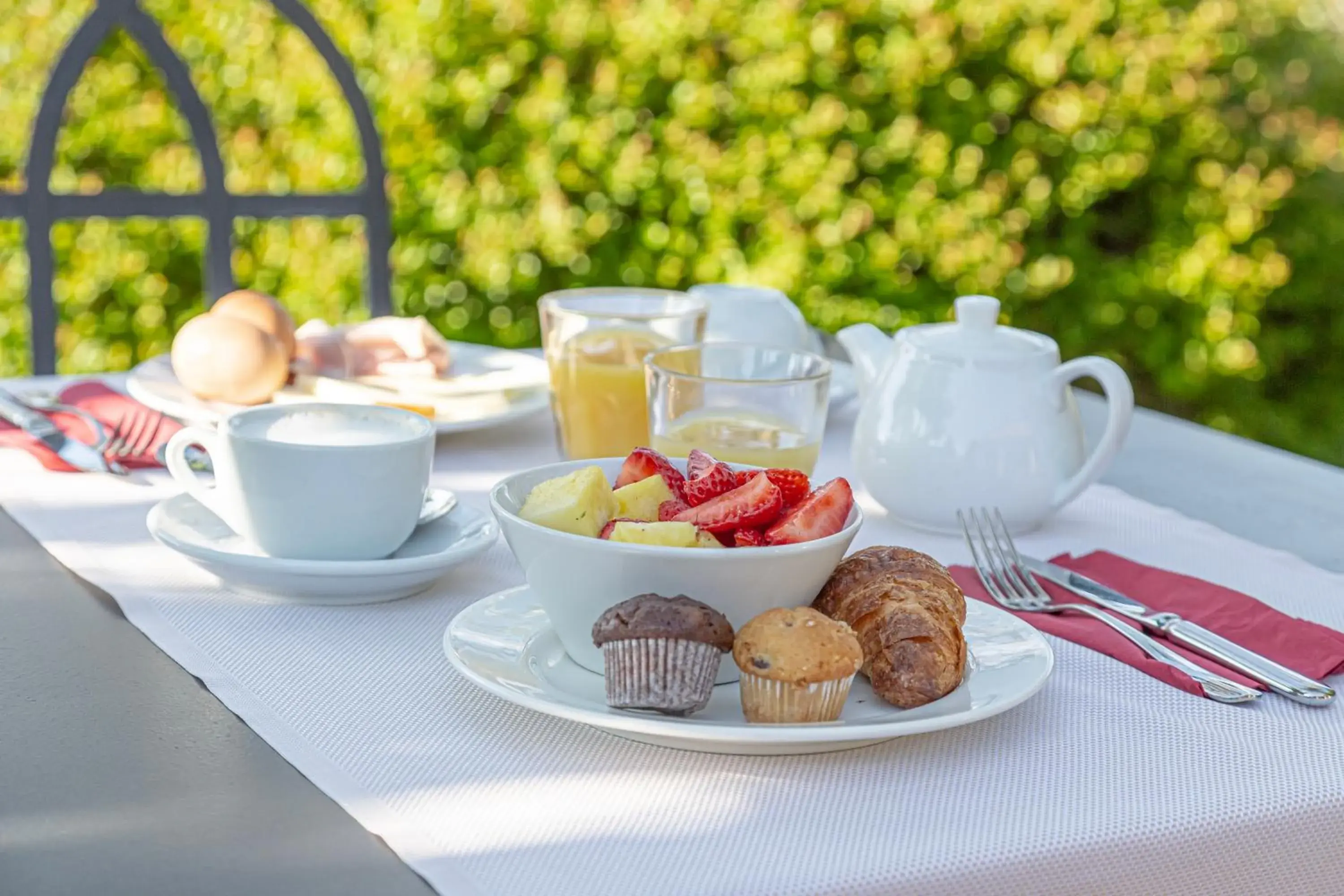 Breakfast in Castello di Fonterutoli Wine Resort