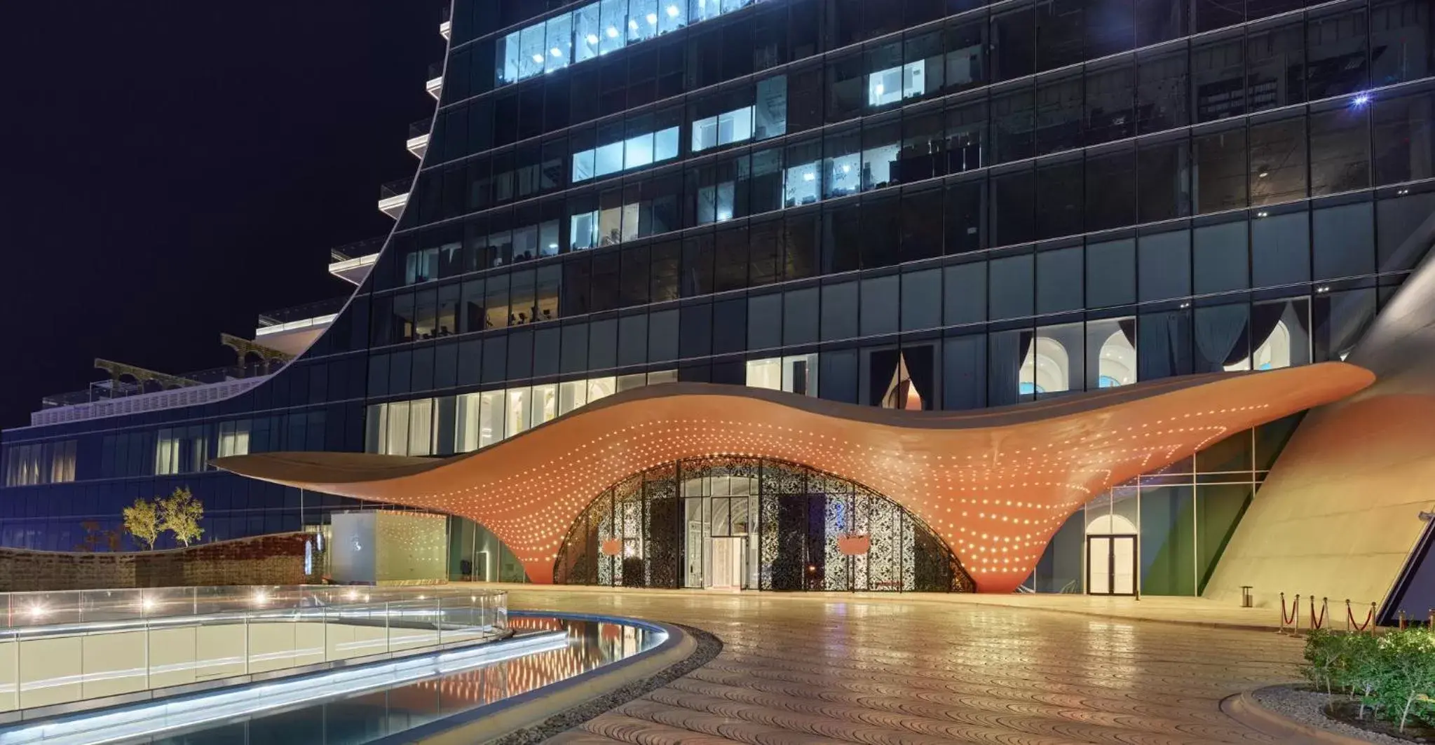 Property building in Raffles Doha Property building in Raffles Doha