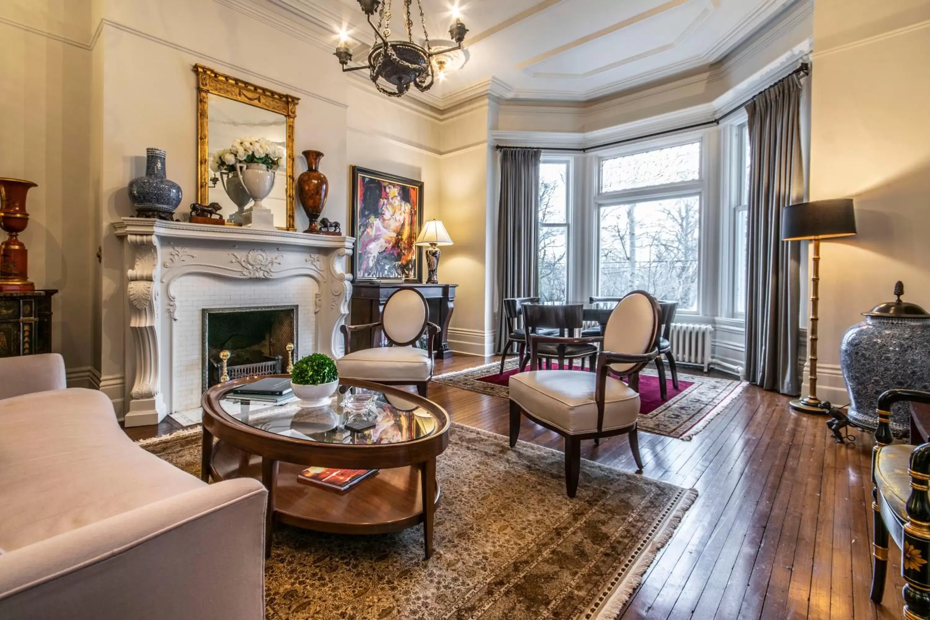 Seating Area in Ryan Mansion