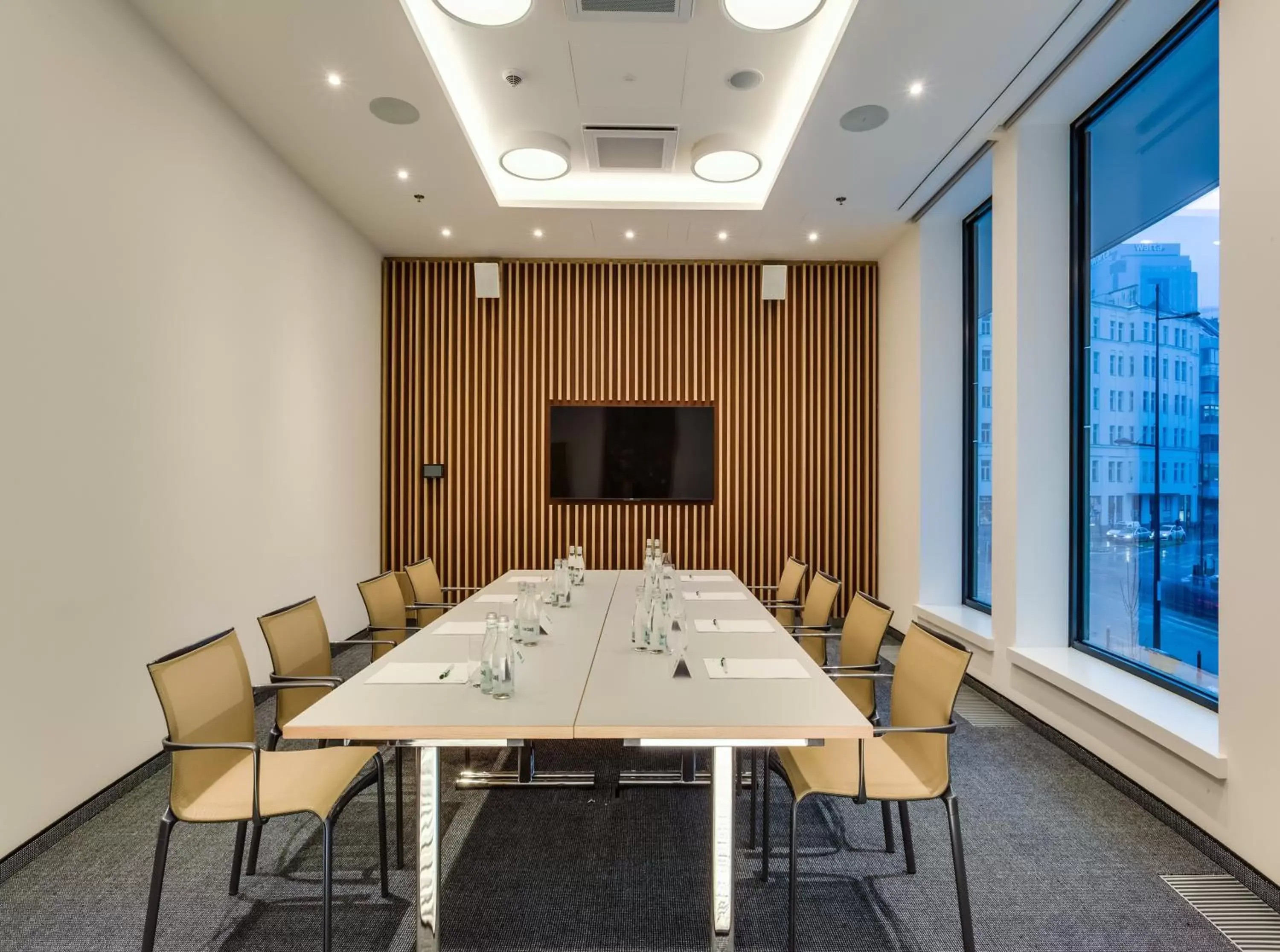 Meeting/conference room in Holiday Inn - Warsaw City Centre, an IHG Hotel