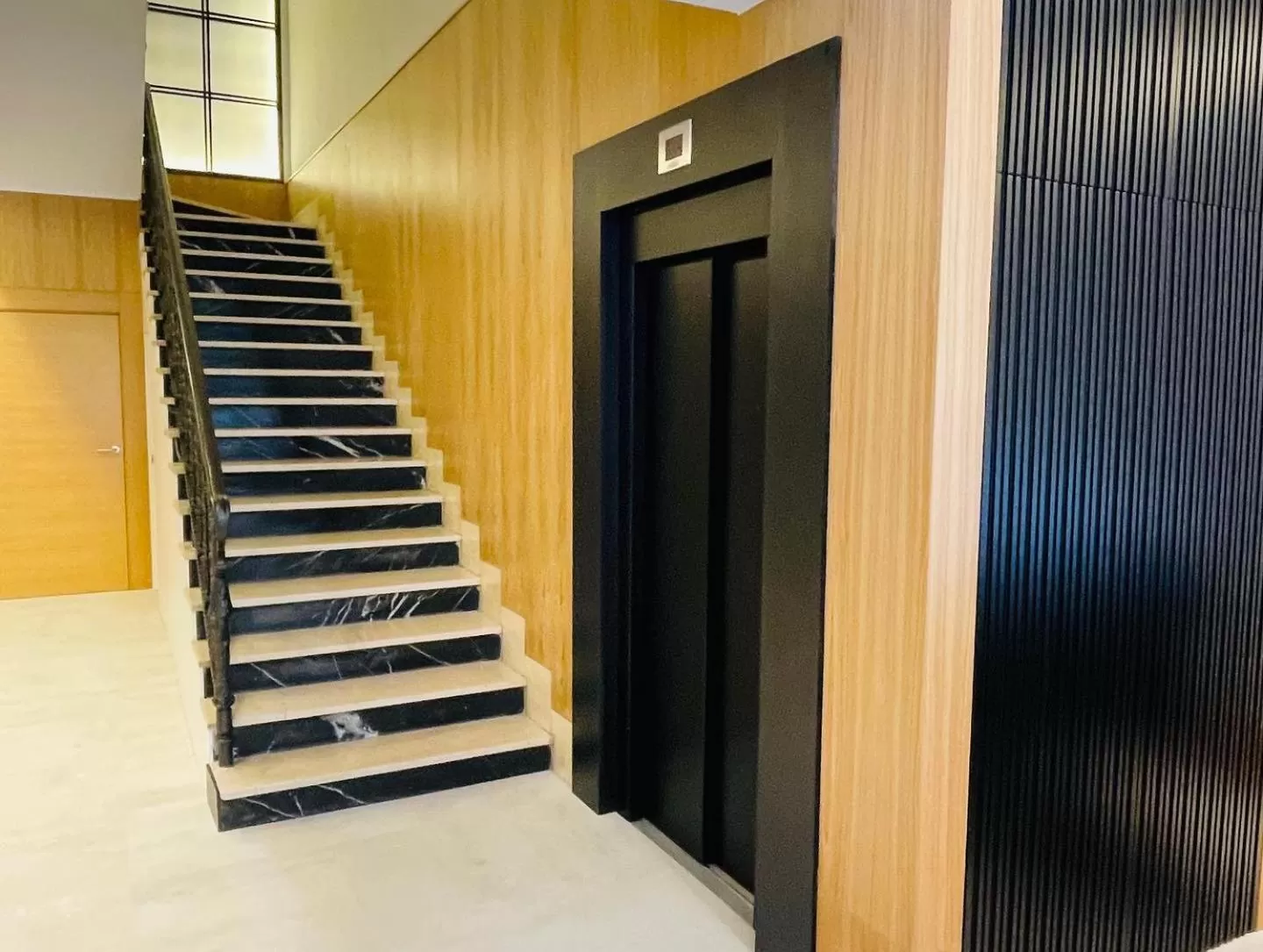 Lobby or reception in Hotel Alcántara