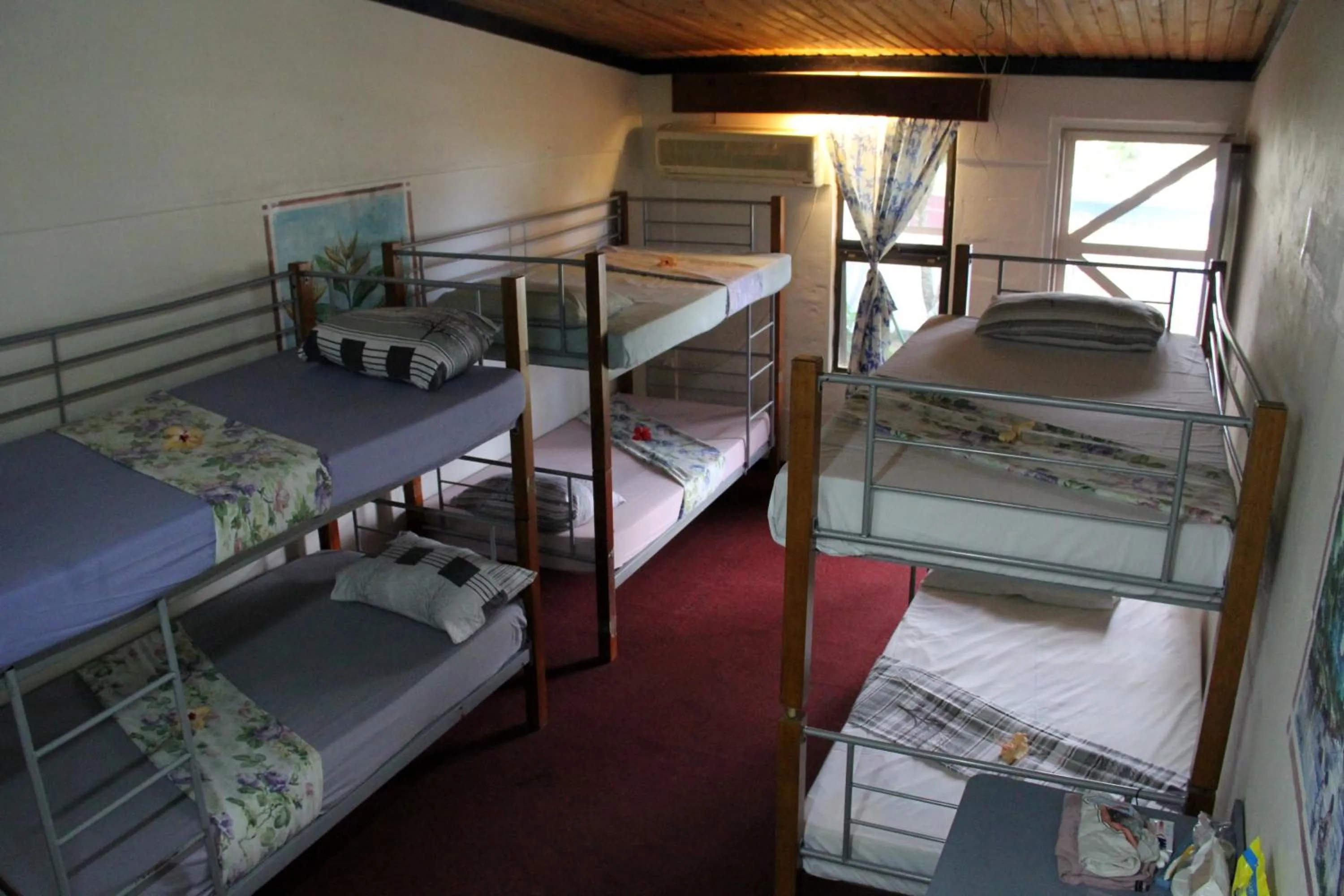 Photo of the whole room, Bed in Bamboo Backpackers