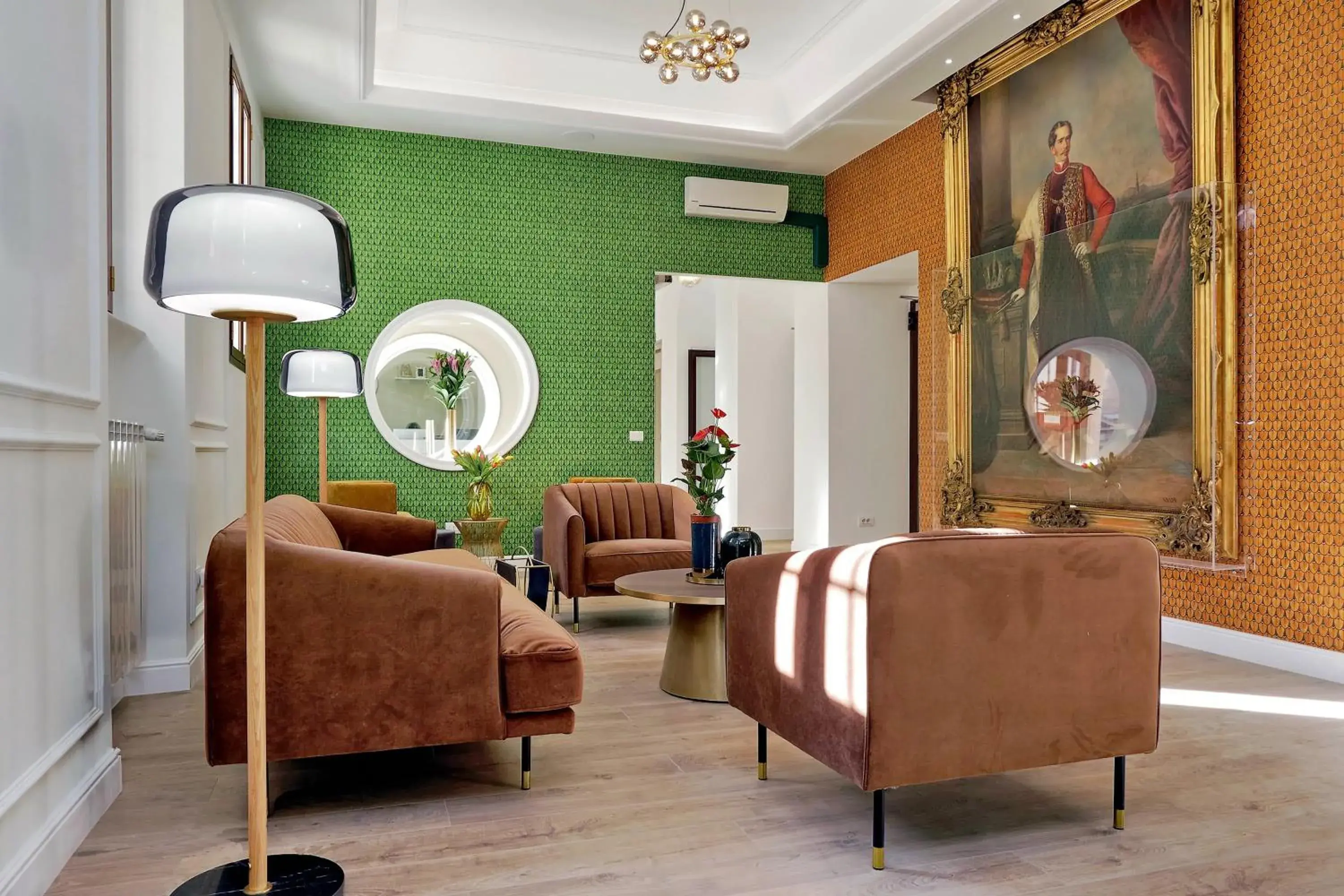 Living room in Casa Santa Sofia