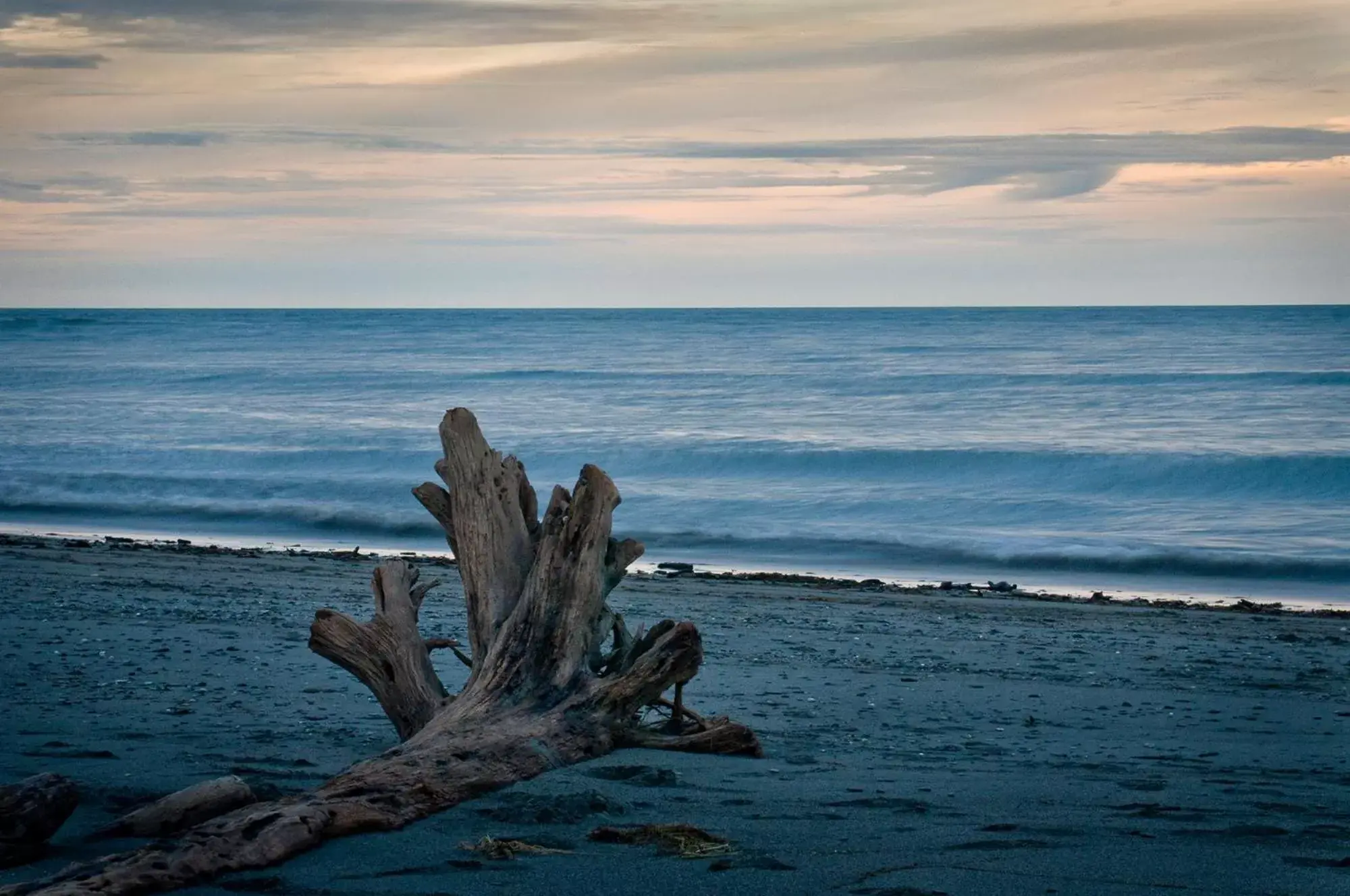 Beach in Paroa Hotel